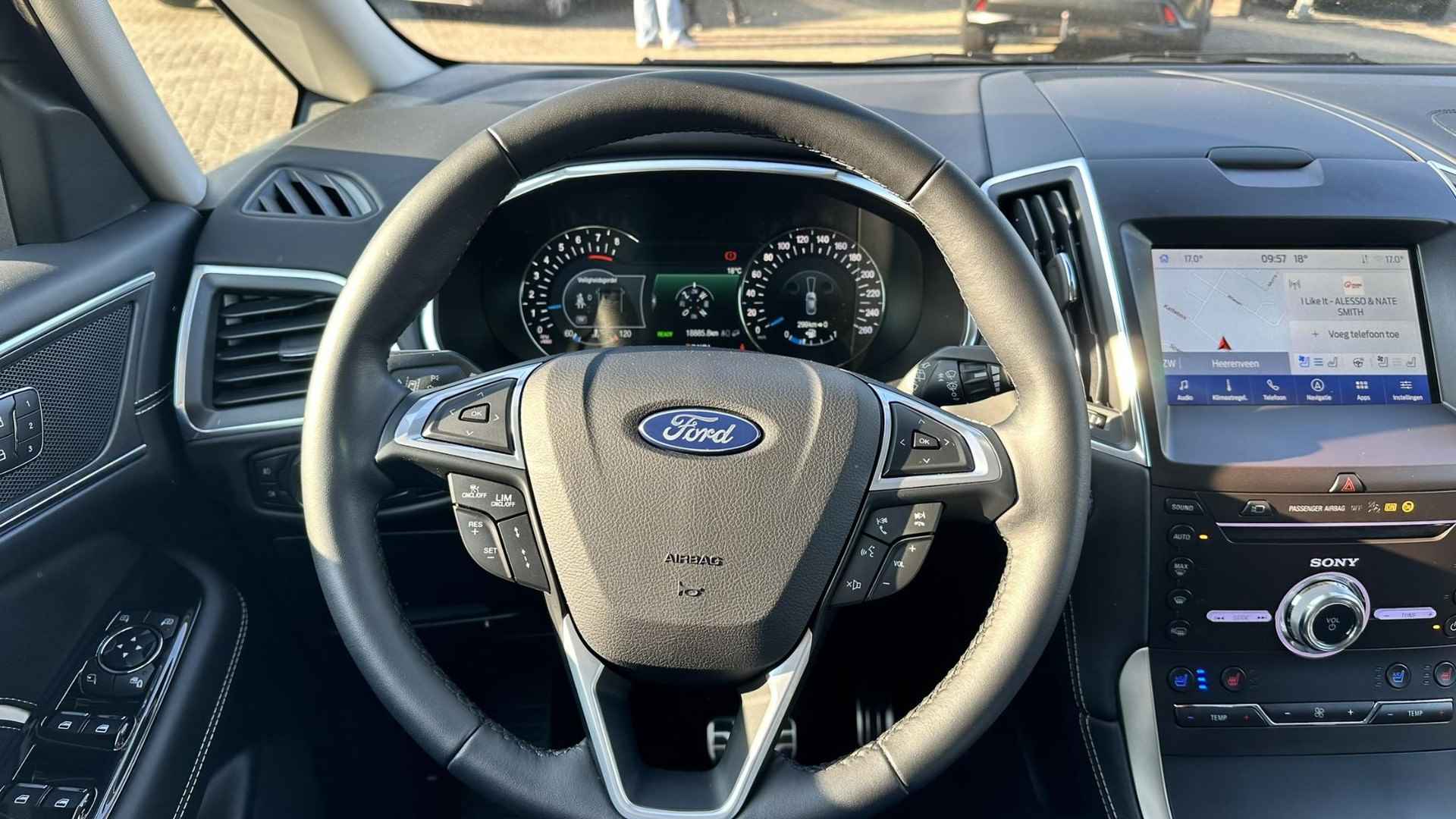 Ford S-Max 2.5 Hybrid Vignale 190pk | Adaptieve Cruise | Massage stoelen | Climate Seats | Trekhaak Afneembaar | 1.750kg Trekgewicht | Elek. Achterklep - 13/31