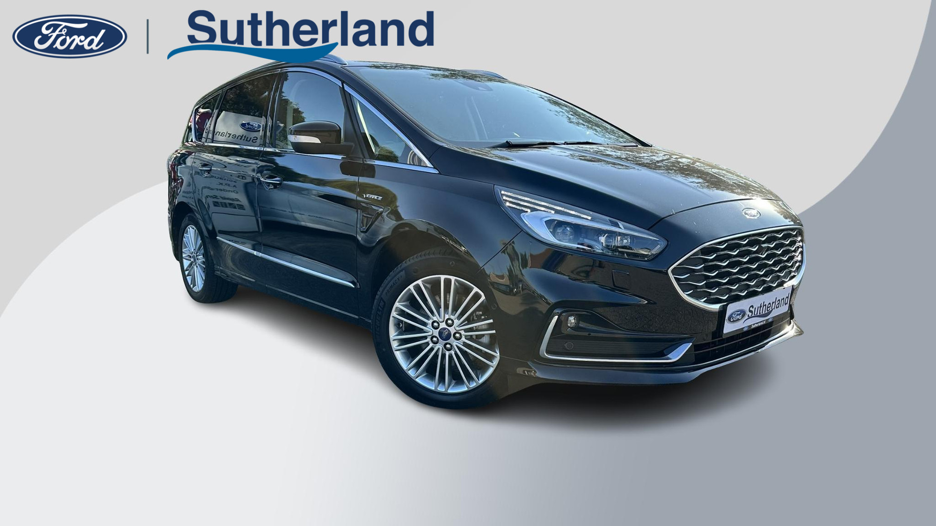 Ford S-Max 2.5 Hybrid Vignale 190pk | Adaptieve Cruise | Massage stoelen | Climate Seats | Trekhaak Afneembaar | 1.750kg Trekgewicht | Elek. Achterklep