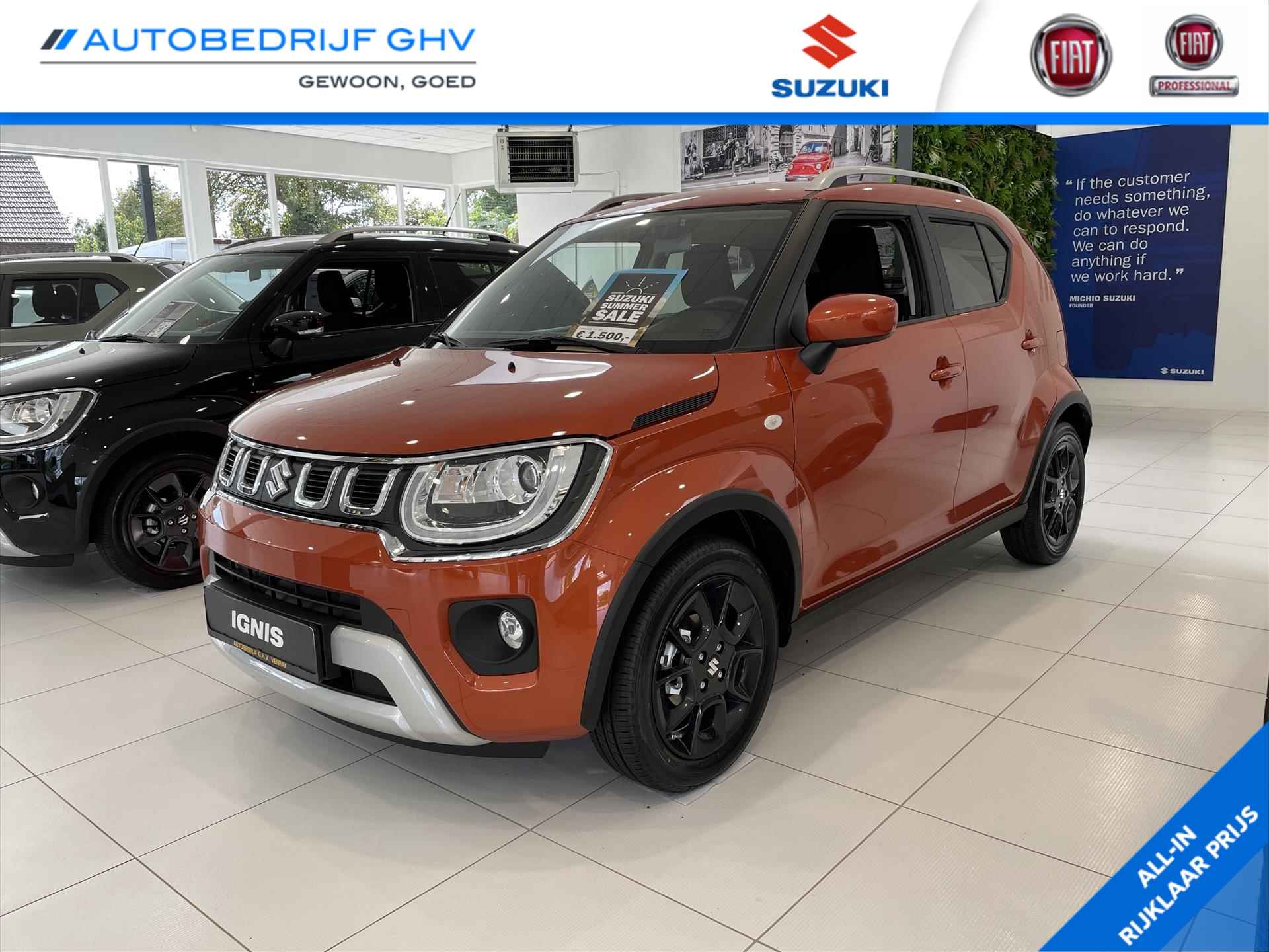 Suzuki Ignis 1.2 Smart Hybrid 83pk Select | Actie | nog 3x voorraad | - 1/9