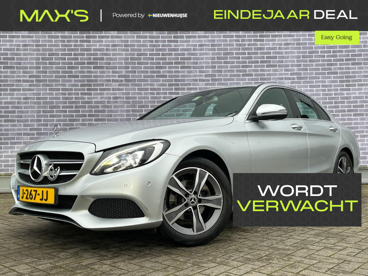 Mercedes-Benz C-klasse 180 AMG Sport Edition | Trekhaak | Cruise Control | Navi | Parkeersensoren | Sportstoelen | Leder | Camera | Stoelverwarming