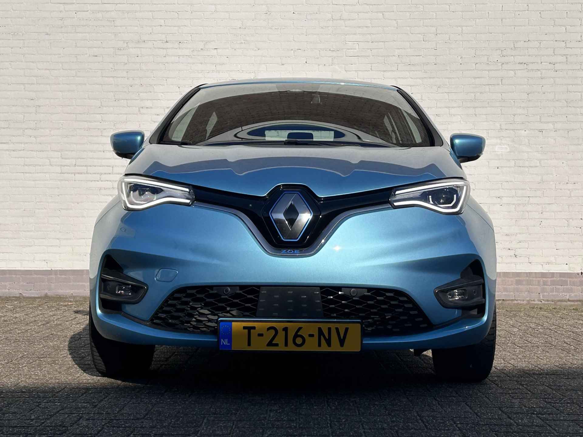 Renault ZOE R135 Intens 52 kWh (ex Accu) / SoH accu 80,55 % / Snel laden / Warmtepomp / Stoel&stuur verwarming / Navigatie / Climate Control /  Apple carplay & Aindroid auto / - 8/43