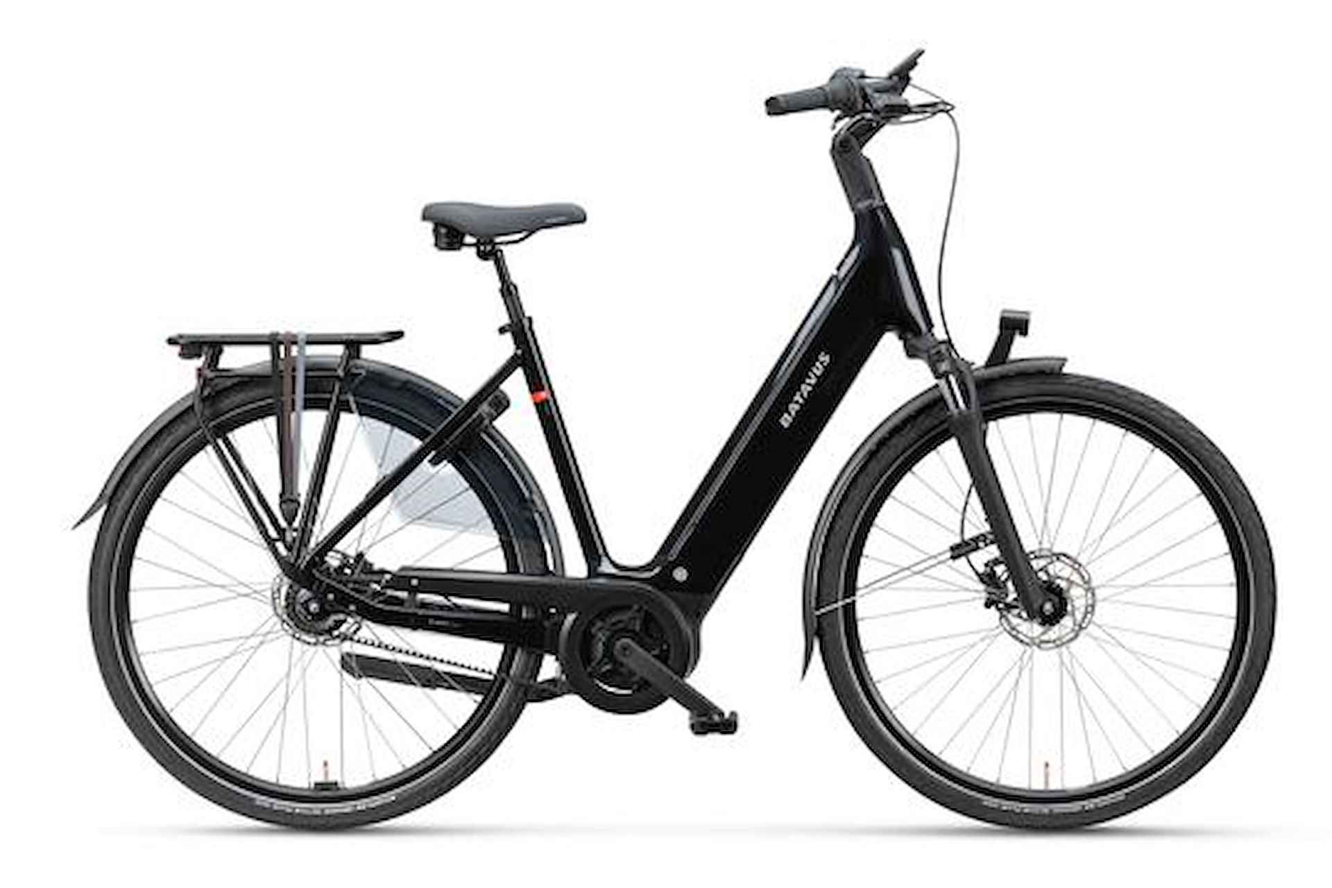 BATAVUS Finez E-Go Power Exclusiv Lageinstap Zwart Glans 48cm 2024 - 1/1