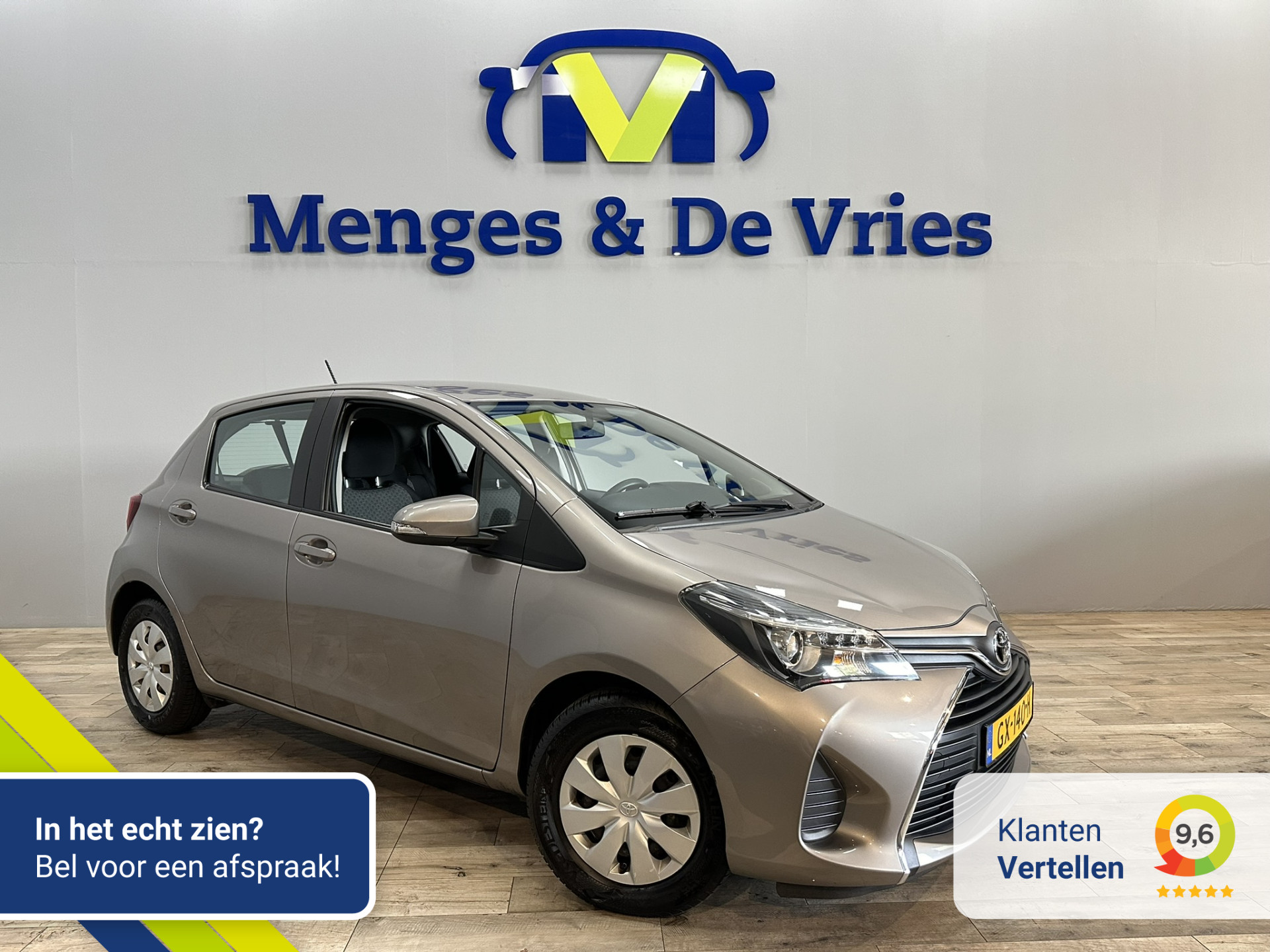 Toyota Yaris 1.0 VVT-i Aspiration Airco | Camera | Bluetooth | Elek ramen | Isofix | NAP |