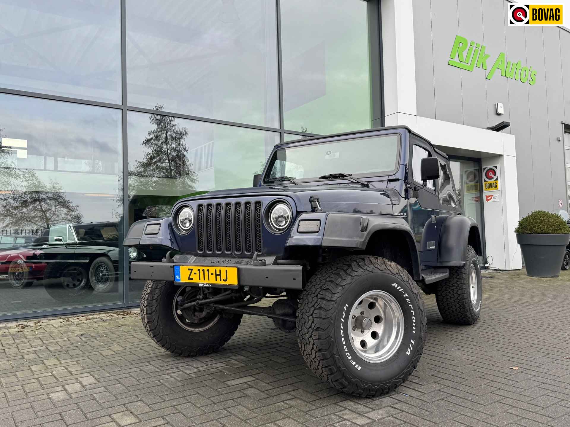 Jeep Wrangler 2.5i Softtop + Hardtop