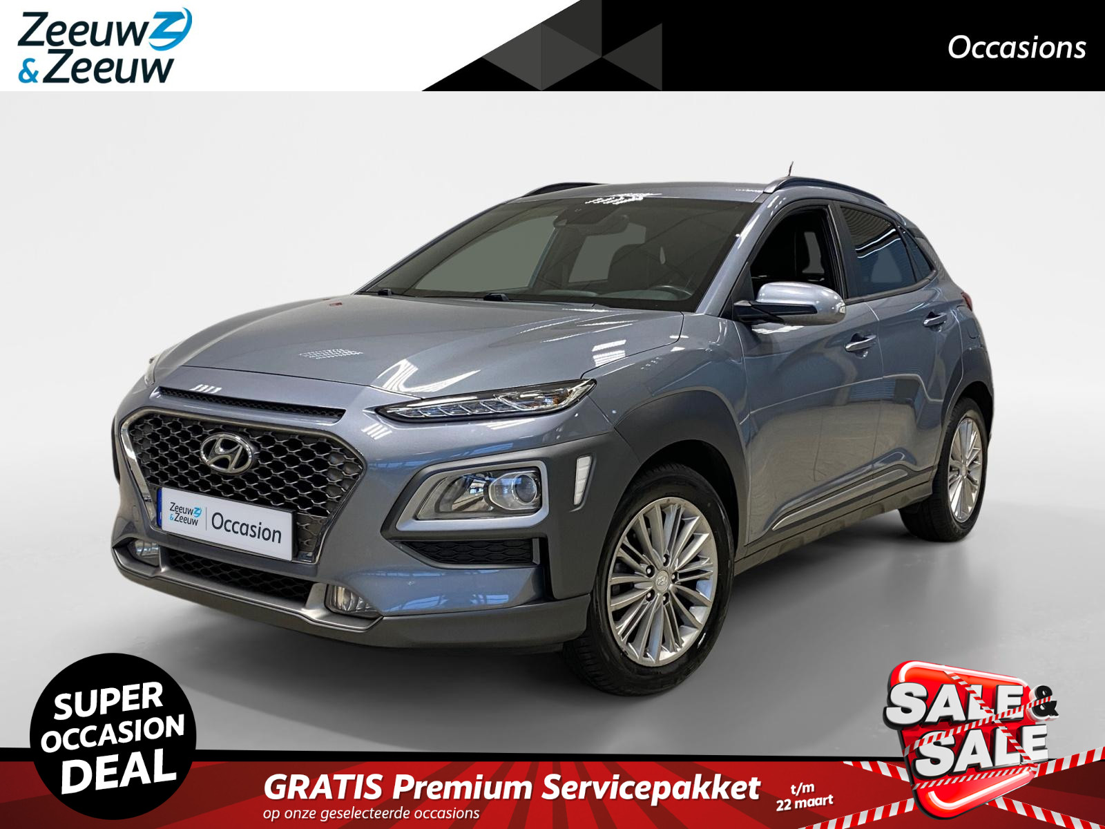 Hyundai Kona 1.0 TURBO | FASHION | NAVI | CAMERA | DEALERONDERHOUDEN |