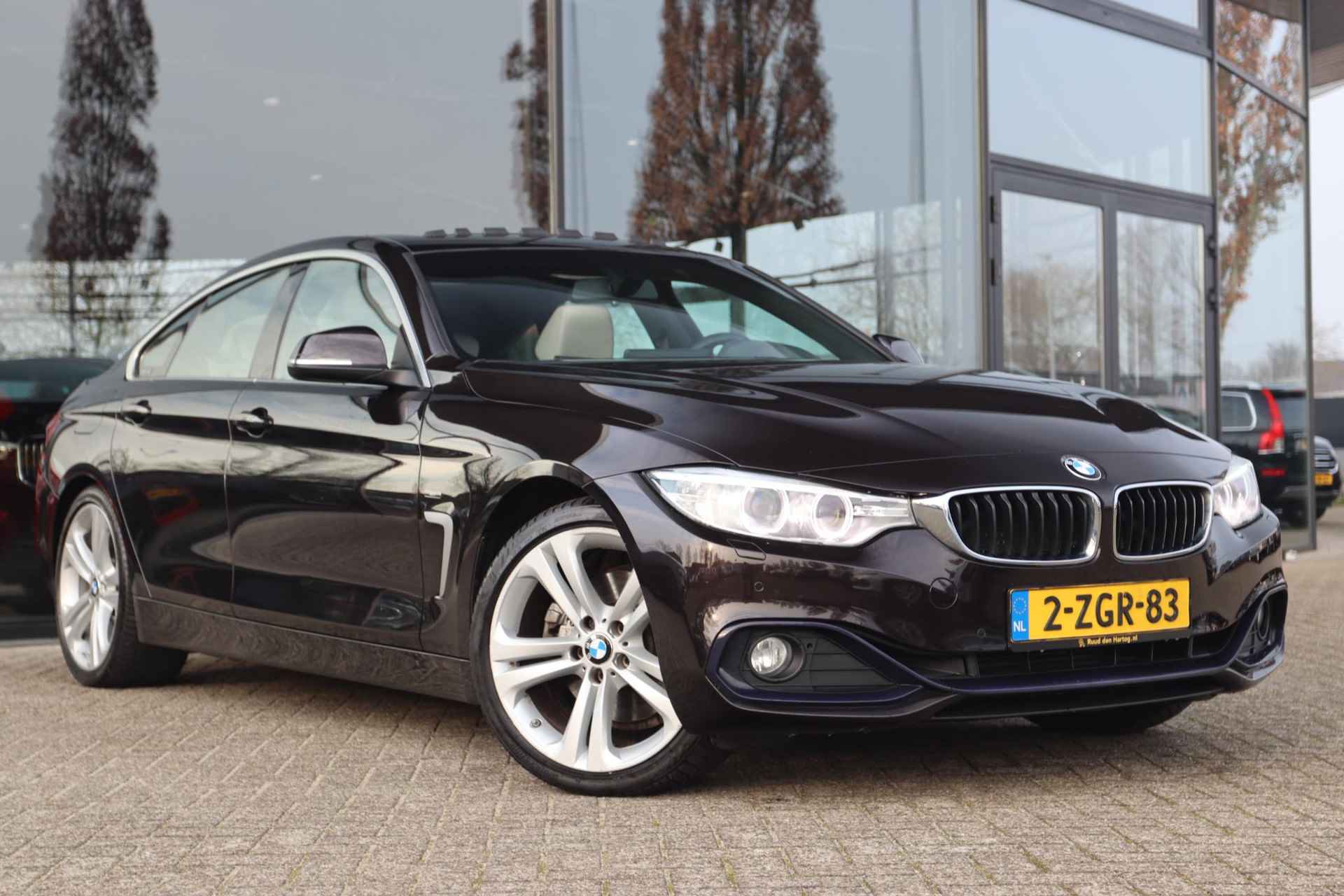 BMW 4-SERIE GRAN COUPÉ 428I AUT. HIGH EXECUTIVE M-SPORT | ORIG. NL | SCHUIFDAK | LEDER | XENON | NAVI - 2/38