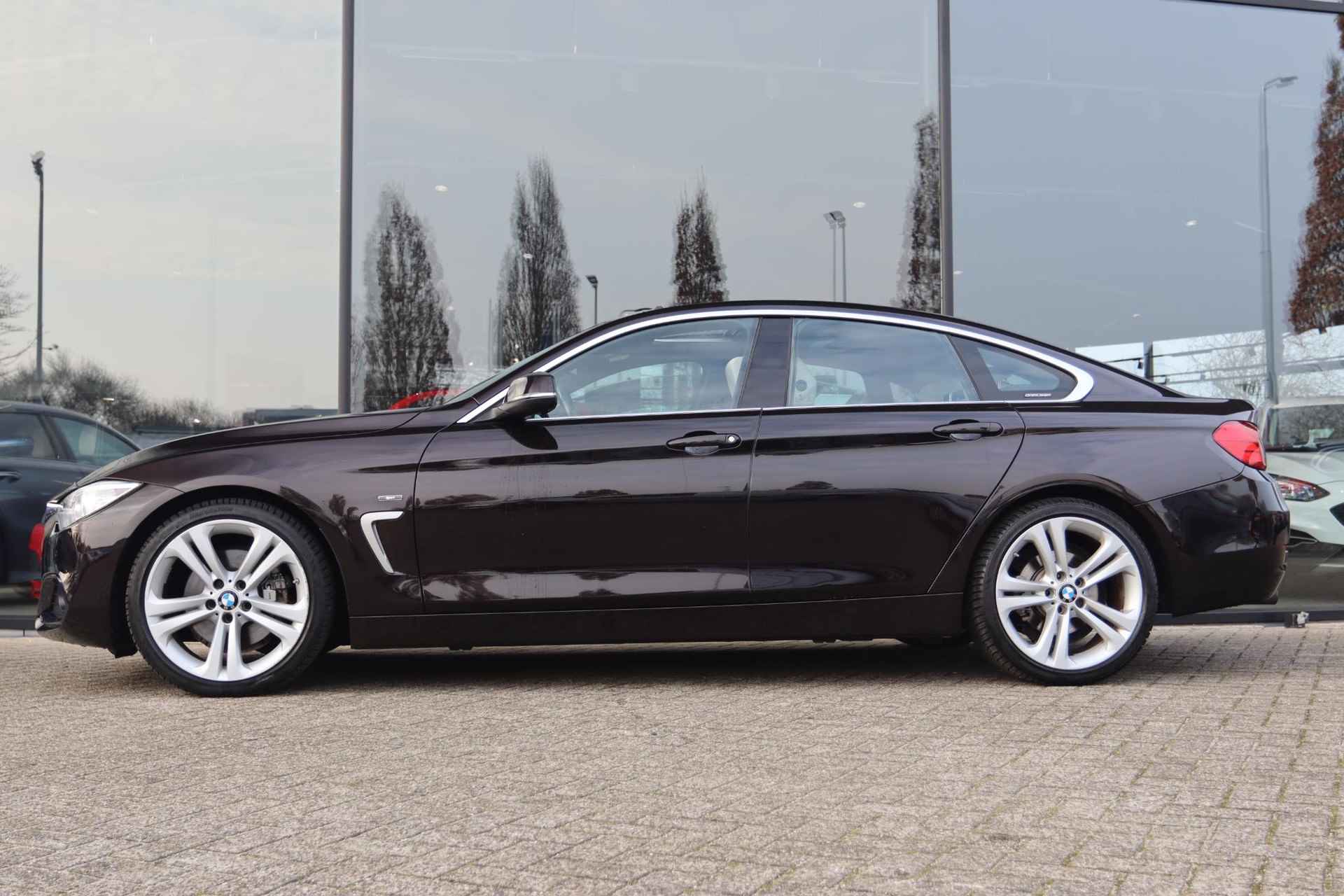 BMW 4-SERIE GRAN COUPÉ 428I AUT. HIGH EXECUTIVE M-SPORT | ORIG. NL | SCHUIFDAK | LEDER | XENON | NAVI - 8/38