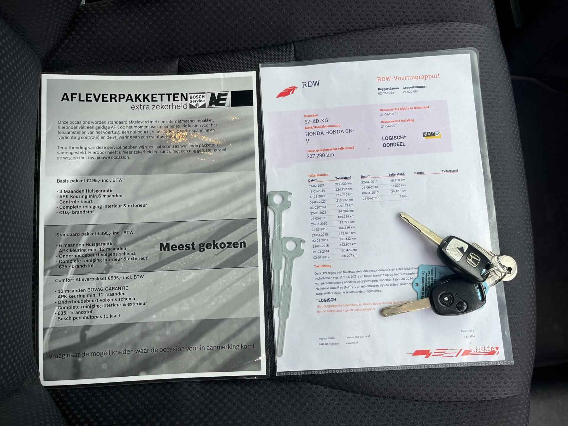 Honda CR-V 2.0i Elegance TREKHAAK / PARKEERSENSOREN / AIRCONDITIONING / ECC / CRUISE - 20/31