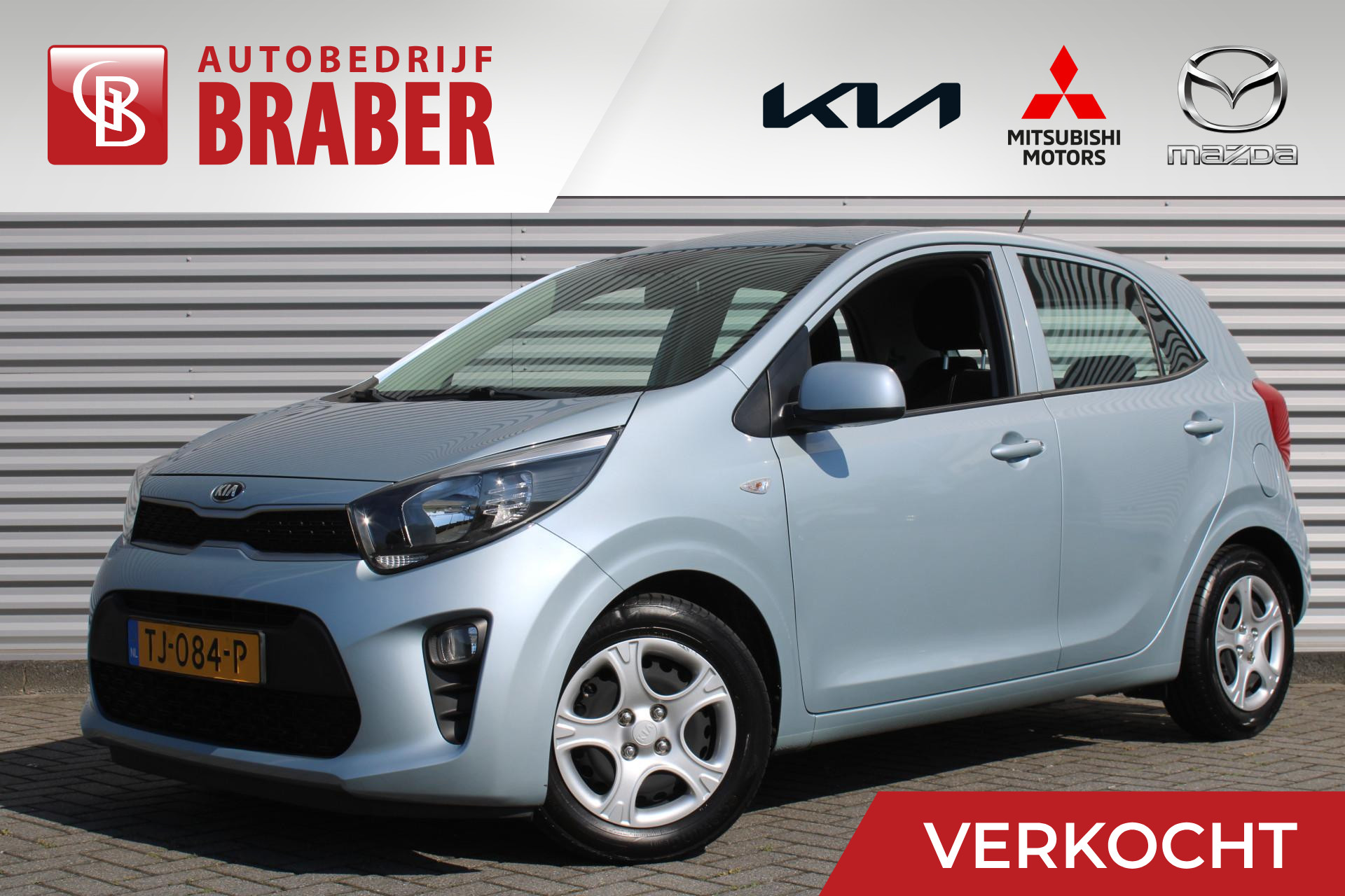 Kia Picanto 1.0 CVVT EconomyPlusLine | 5-drs | Airco | Elek. ramen | Bluetooth | Eerste eigenaar | Dealer onderhouden |