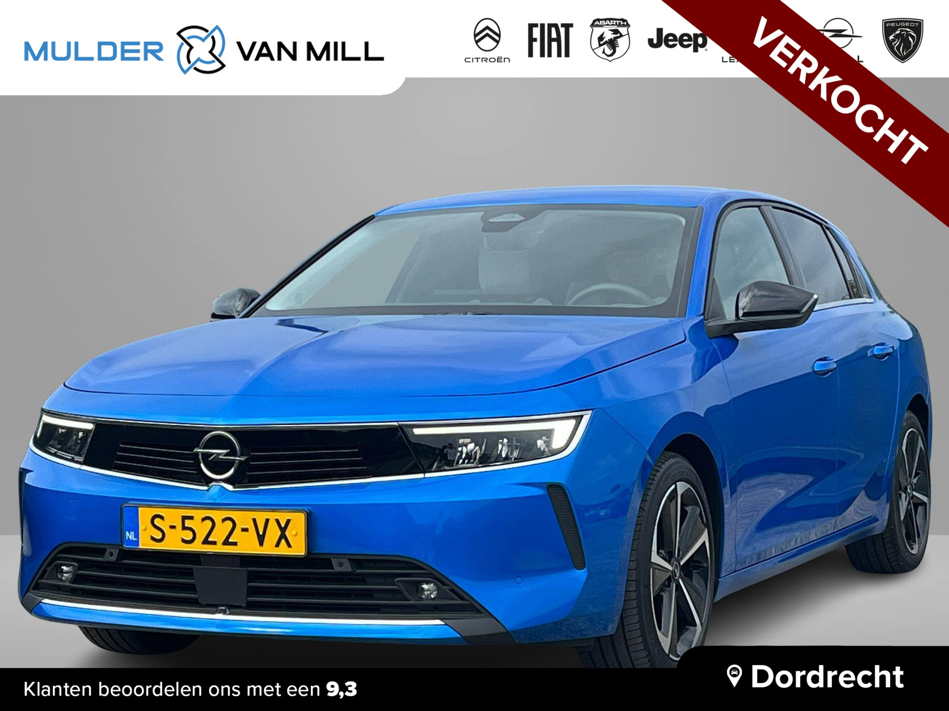 Opel Astra 1.2 Turbo 130pk Elegance Automaat |AGR-STOEL|ADAPTIVE CRUISE|PURE PANEL|NAVI|ACHTERUITRIJCAMERA|DRIVE ASSIST|ISOFIX|LEVEL 3|