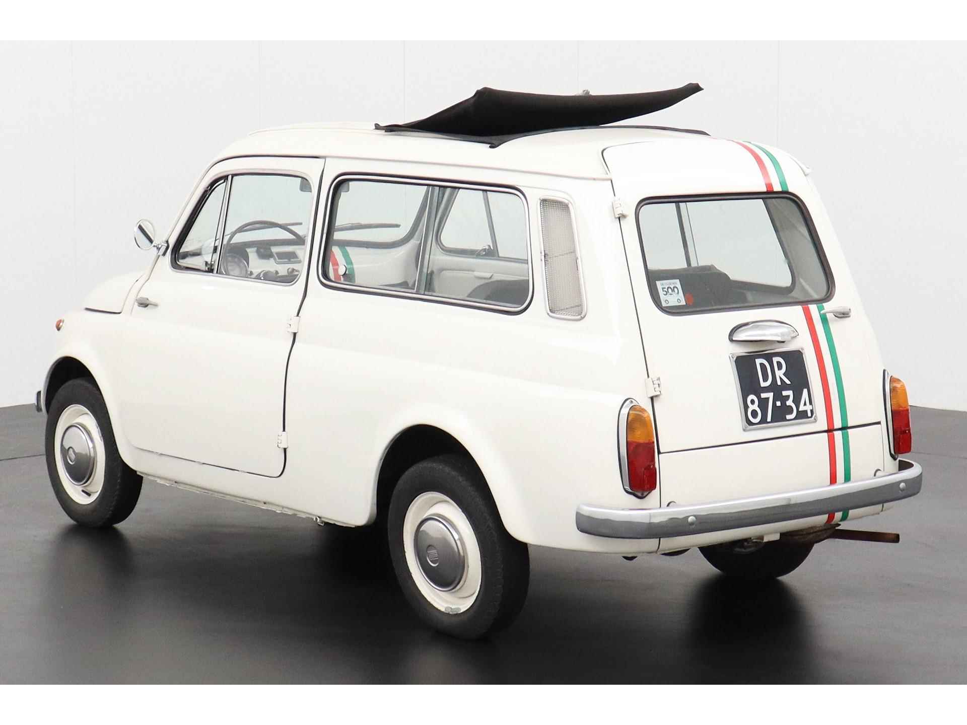Fiat 500 75252 | Giardiniera | Oldtimer | Auto in Concoursstaat |  Zondag Open! - 6/32
