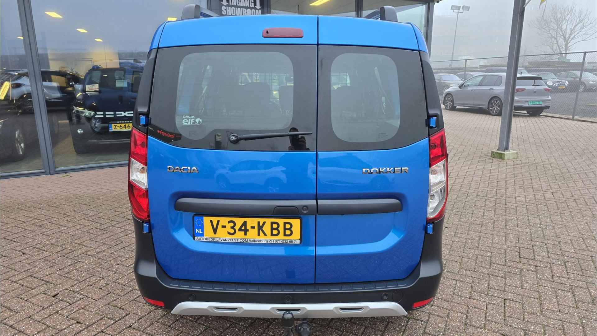 Dacia Dokker Dokker 1.2 TCe S&S Stepway, Airco, Multimediasysteem, Navigatie, Bluetooth, Cruise control, Stoelverwarming, Elektrische ramen en spiegels, Parkeersensoren, Trekhaak, Nette auto, BOVAG GARANTIE - 7/27