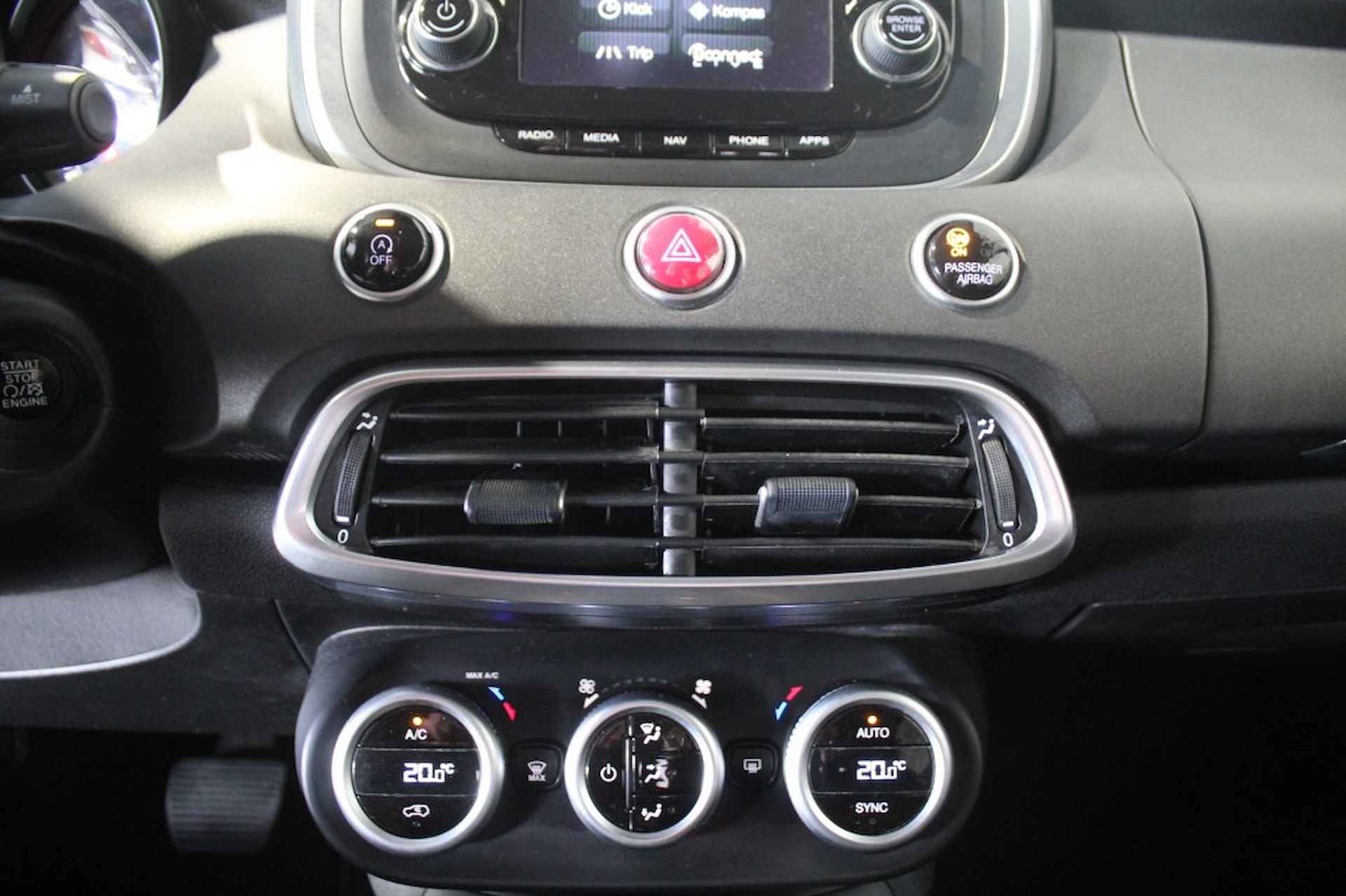 FIAT 500x 1.4 T M-AIR LOUNGE AUTOMAAT CRUISE APPS BT ALL-IN PRIJS! - 23/53