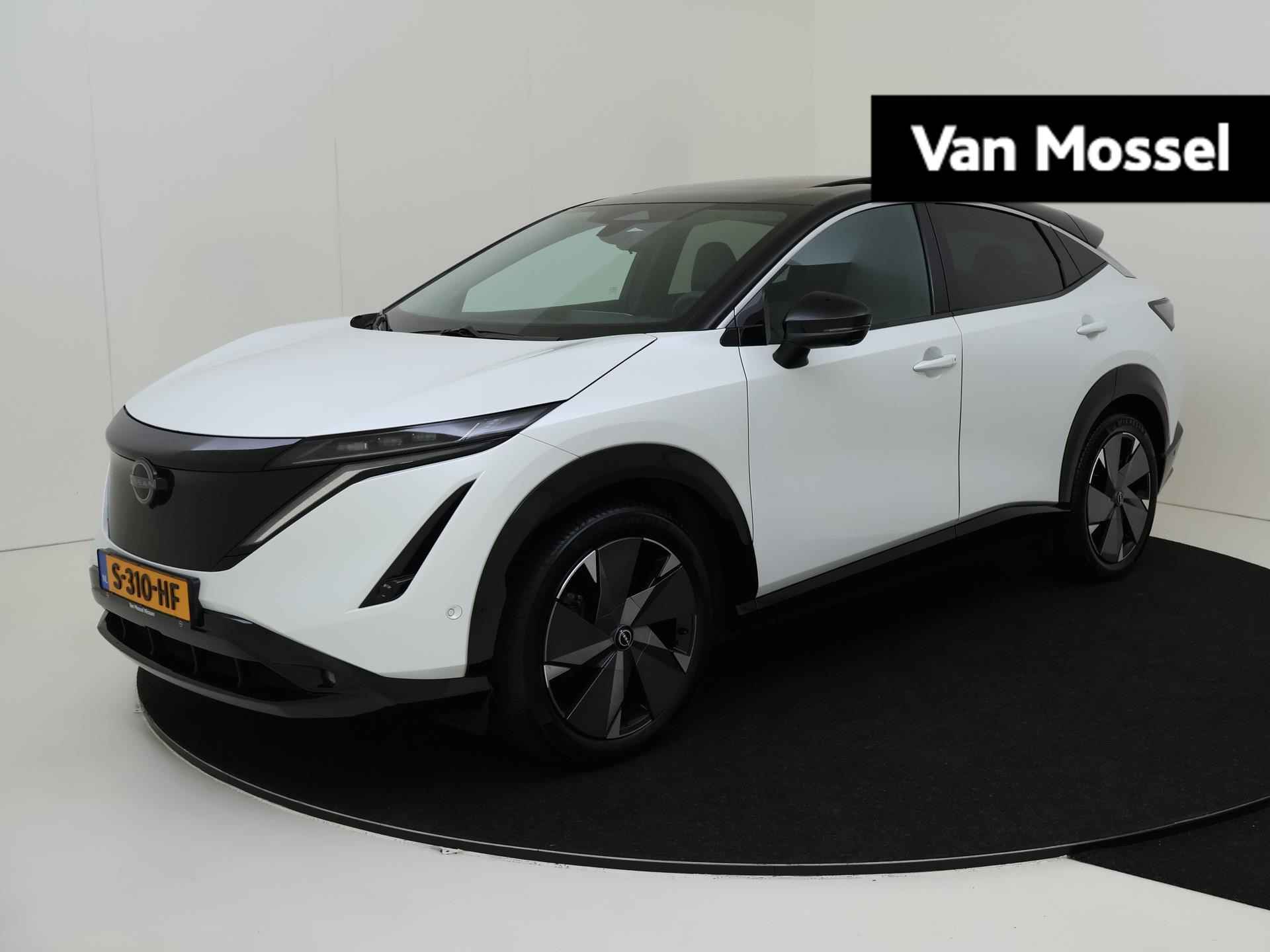 Nissan Ariya Evolve 91 kWh | 20" LMV | Two-Tone | Leder/Alcantara | Stoelverwarming en -ventilatie | Stuurwiel verwarmd | Achterbank verwarmd | ProPILOT | Bose Audio | 360-graden Camera | inclusief tot €20.000 korting - 1/31