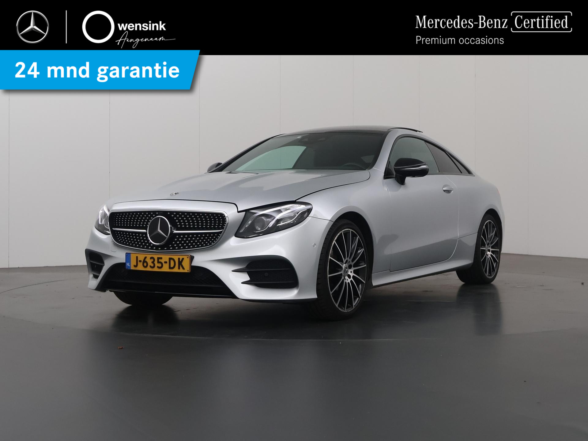 Mercedes-Benz E-klasse Coupé 200 Sport Edition | AMG styling | Luchtvering | Panoramadak | Memory | Burmester |