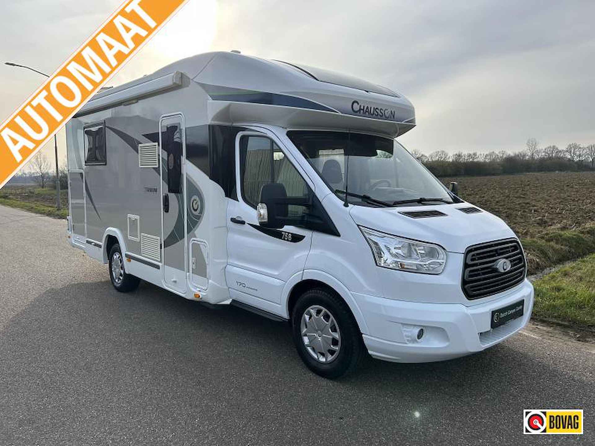 Chausson Titanium 758 2x Airco, Omvormer 2000W