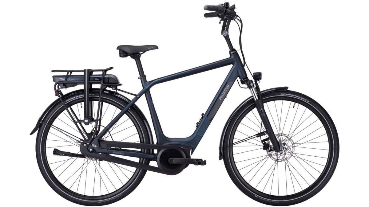 PEGASUS Siena E7F Plus (Disc) Heren Sapphire Black Matt 28" 60cm 2022