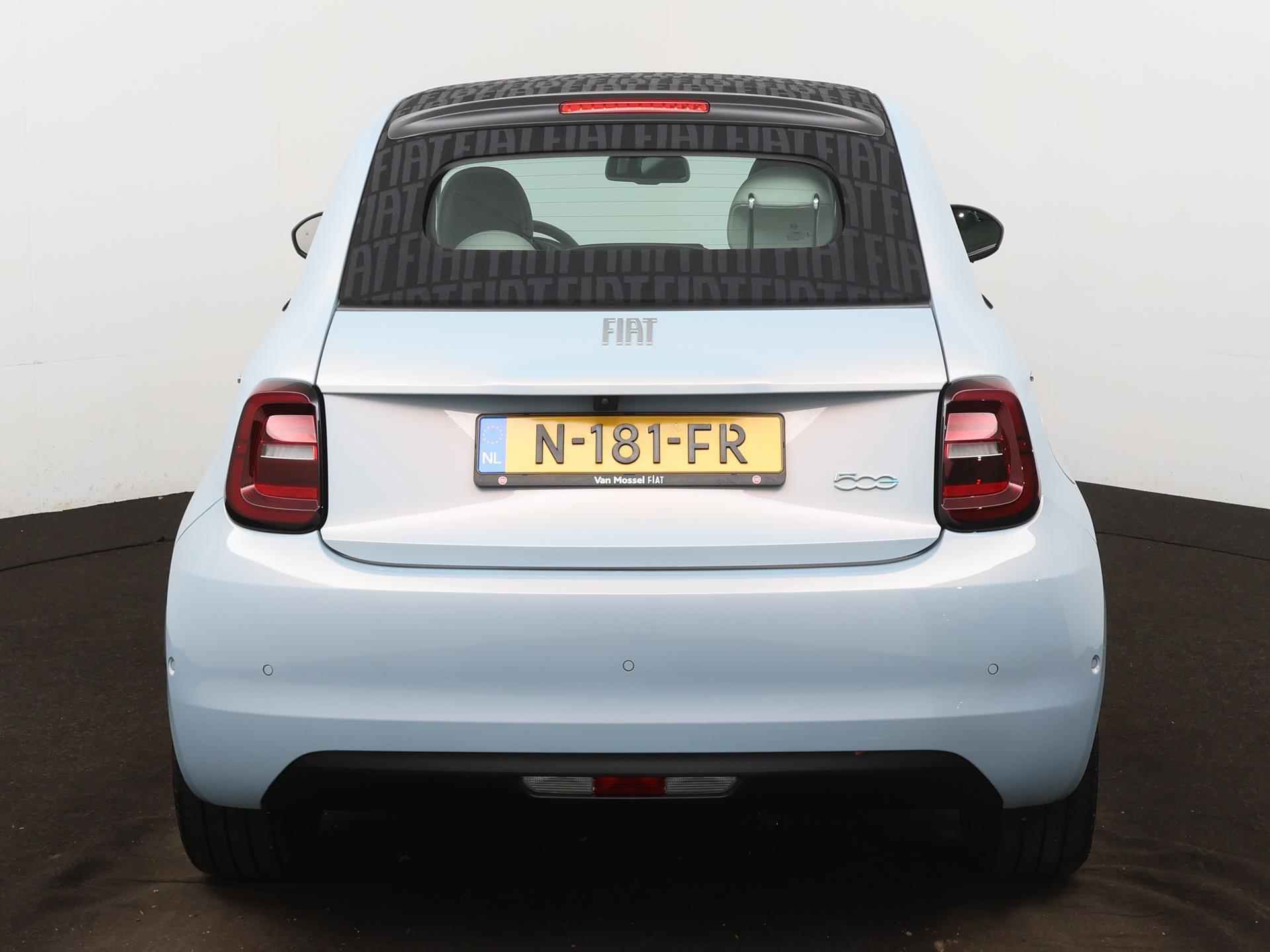 Fiat 500 C La Prima 42 kWh | Leder | Navigatie | Camera | Cabrio dak | LED verlichting | - 4/29