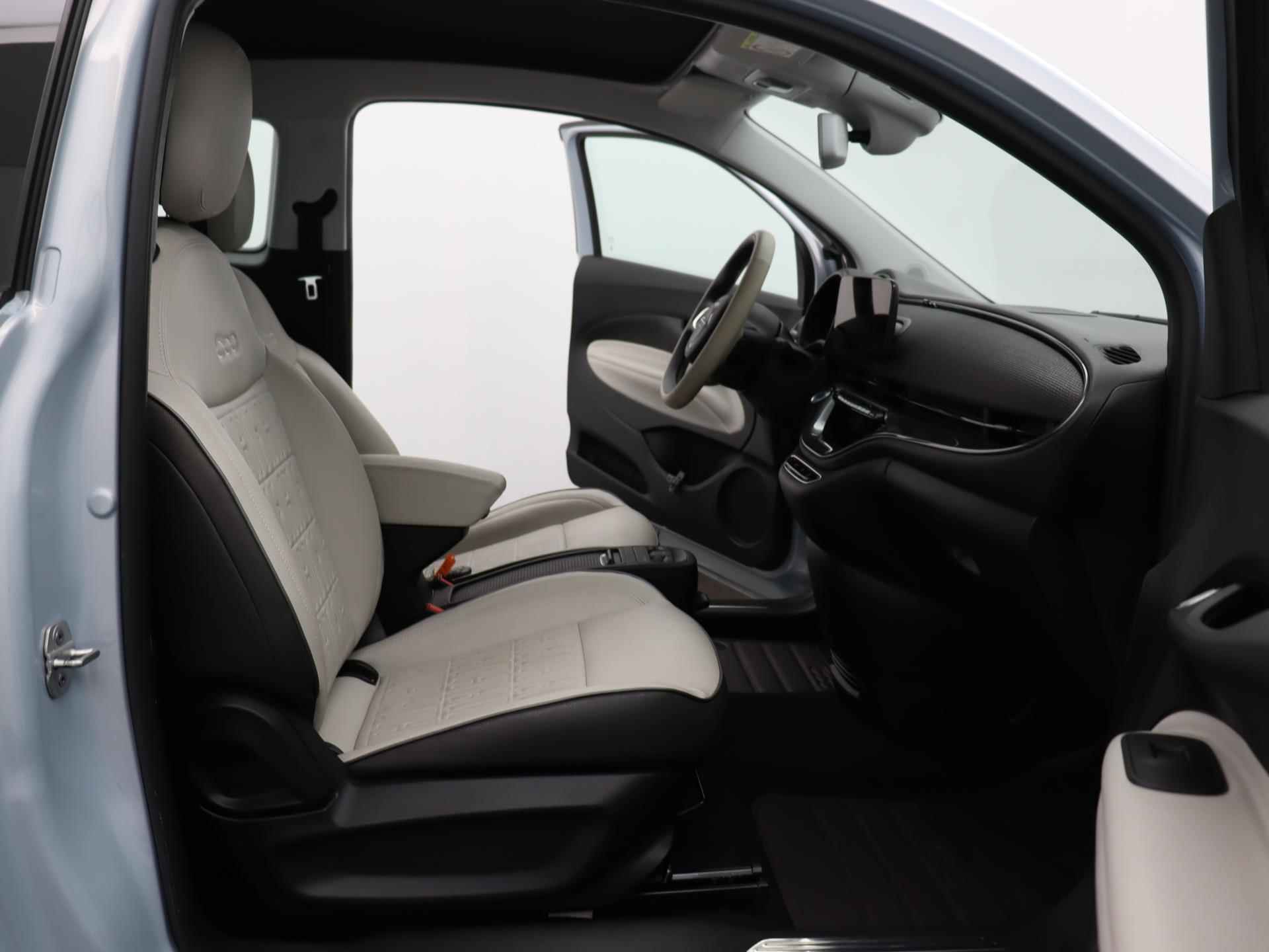 Fiat 500 C La Prima 42 kWh | Leder | Navigatie | Camera | Cabrio dak | LED verlichting | - 23/29