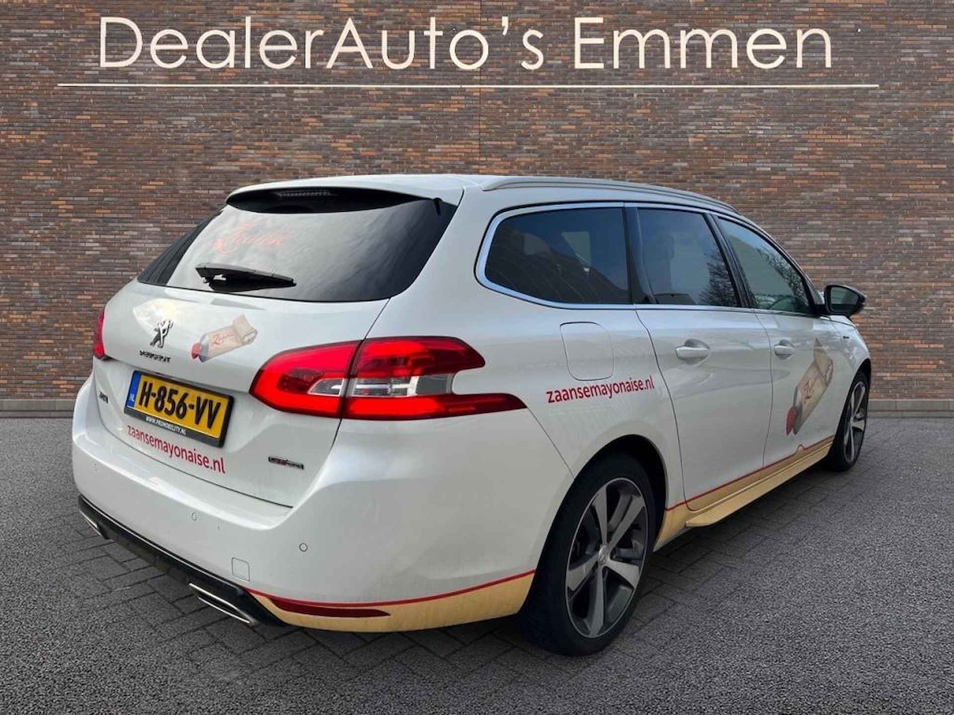 Peugeot 308 SW 1.2 131PK GT LINE PANODAK LEDER LMV NAVIGATIE LED - 4/14