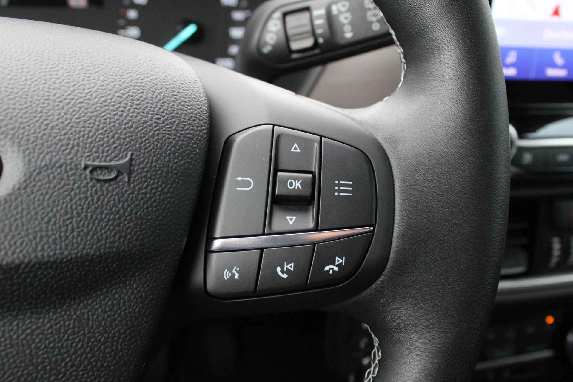 Ford Puma 1.0 EcoBoost Titanium X Automaat | Trekhaak | Adaptive cruise control | Winter pack | Dodehoeksensoren | Half leder - 23/38