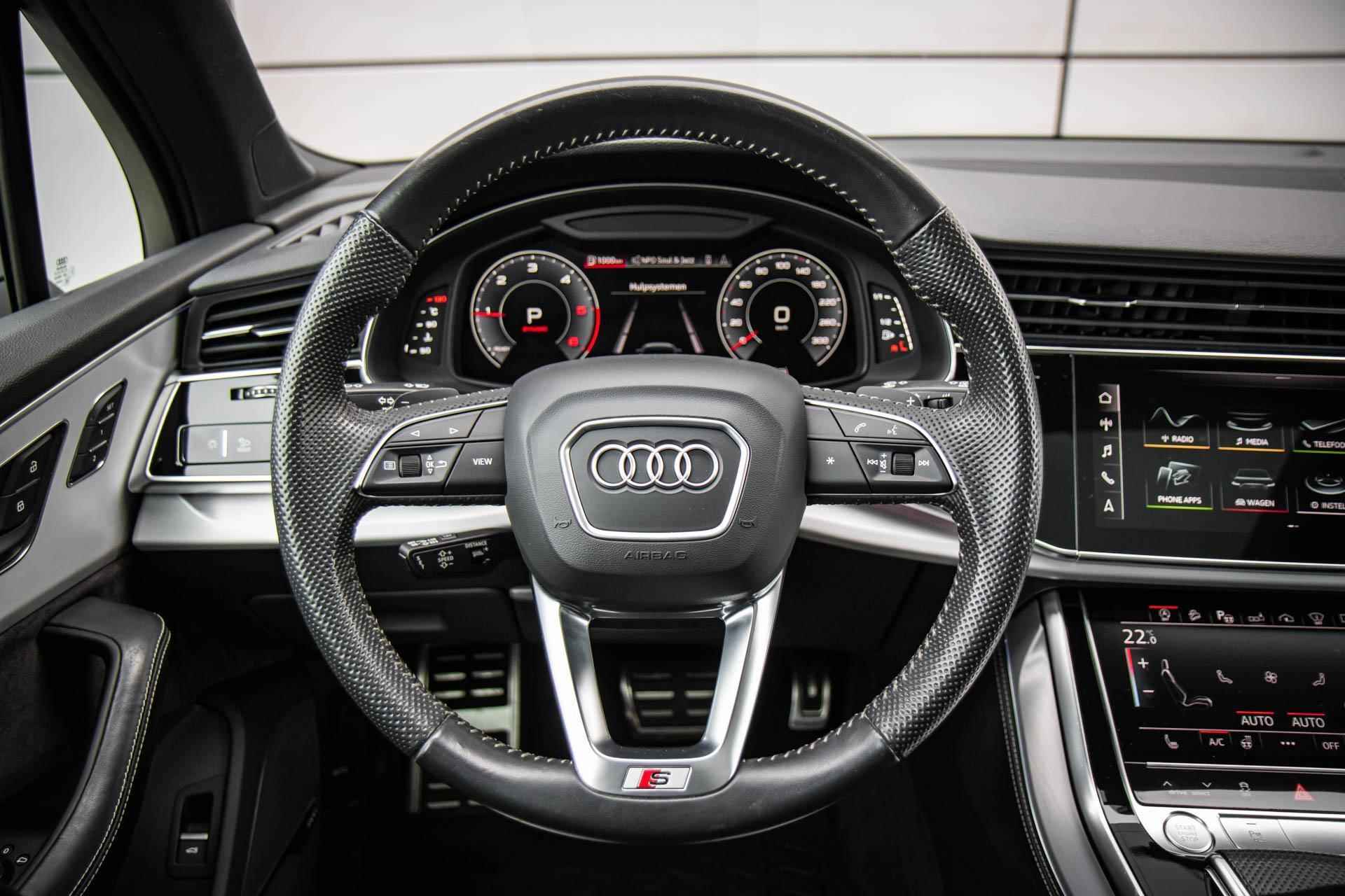 Audi Q7 50 TDI 286pk quattro Pro Line Plus | Head-up | 22" Velgen | 4-Wiel Sturing | Bose | Trekhaak | Panoramadak - 35/50