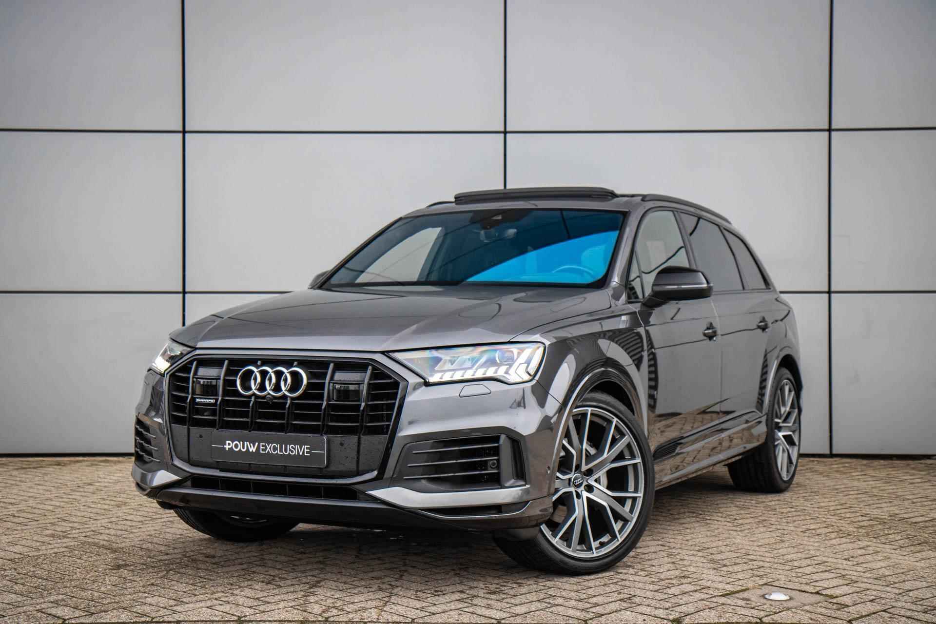 Audi Q7 50 TDI 286pk quattro Pro Line Plus | Head-up | 22" Velgen | 4-Wiel Sturing | Bose | Trekhaak | Panoramadak - 50/50