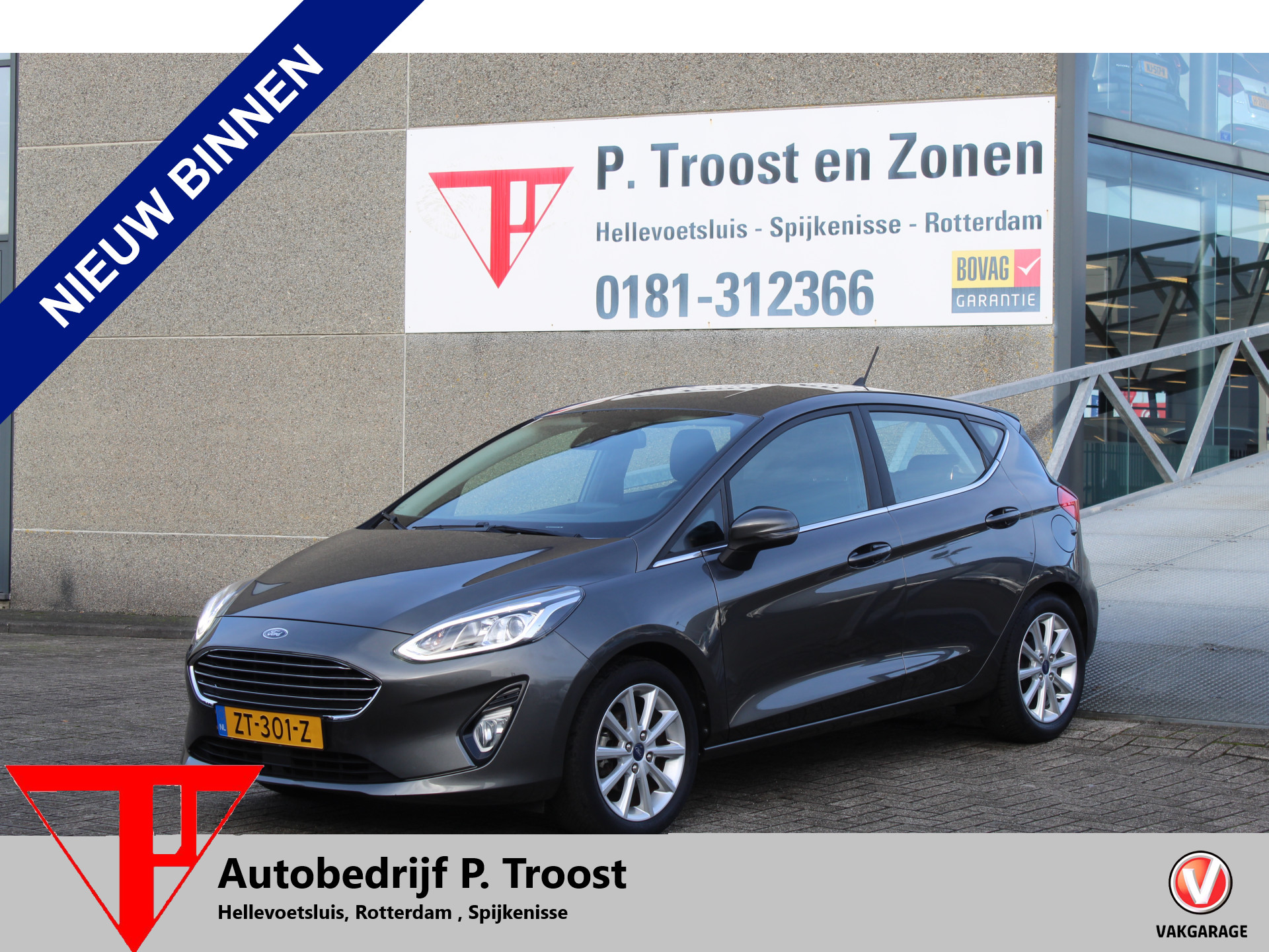 Ford Fiesta 1.0 EcoBoost Titanium Apple Carplay/Navigatie/Bluetooth/Stoel&Stuurverwarming/Cruise Control Adaptief/Origineel NL