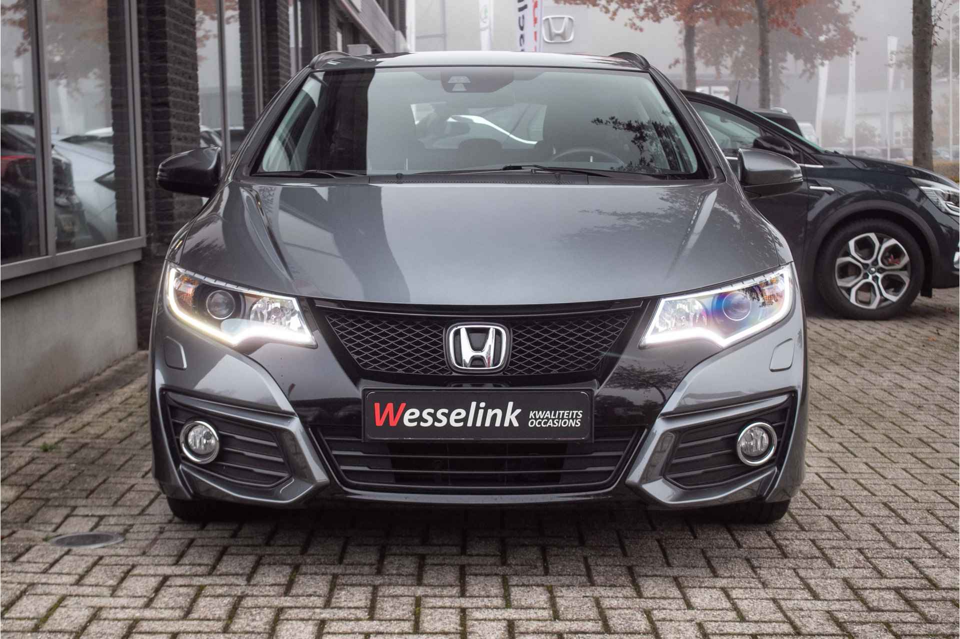 Honda Civic Tourer 1.8 Elegance - All-in rijklrprs | Trekhaak | Cruise - 10/36