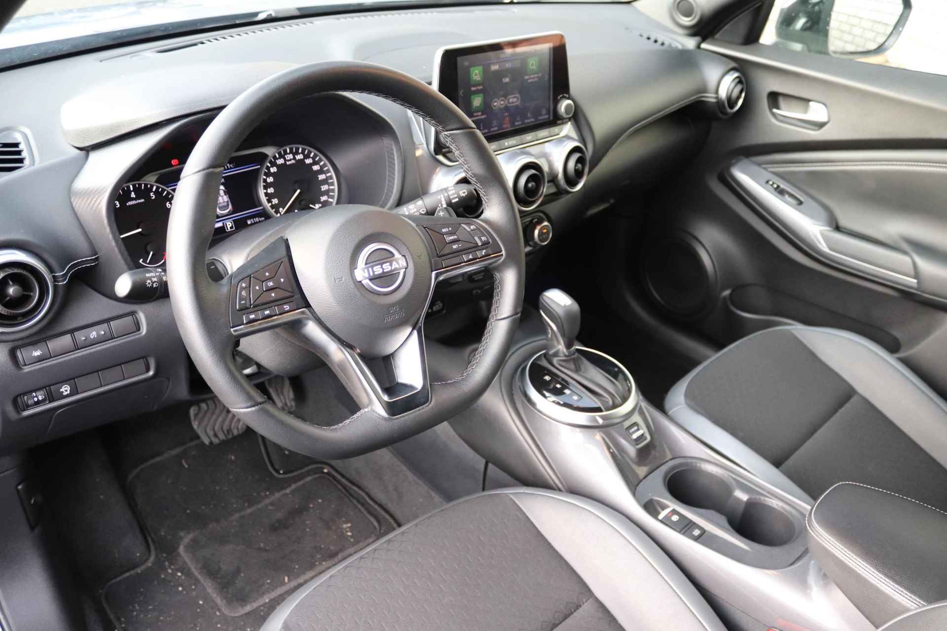 Nissan Juke 1.0 DIG-T 114 DCT7 N-Design | Automaat | Navigatie | Apple Carplay | Climate Control | Camera | Parkeersensoren | LMV 19" | Two-Tone - 5/30