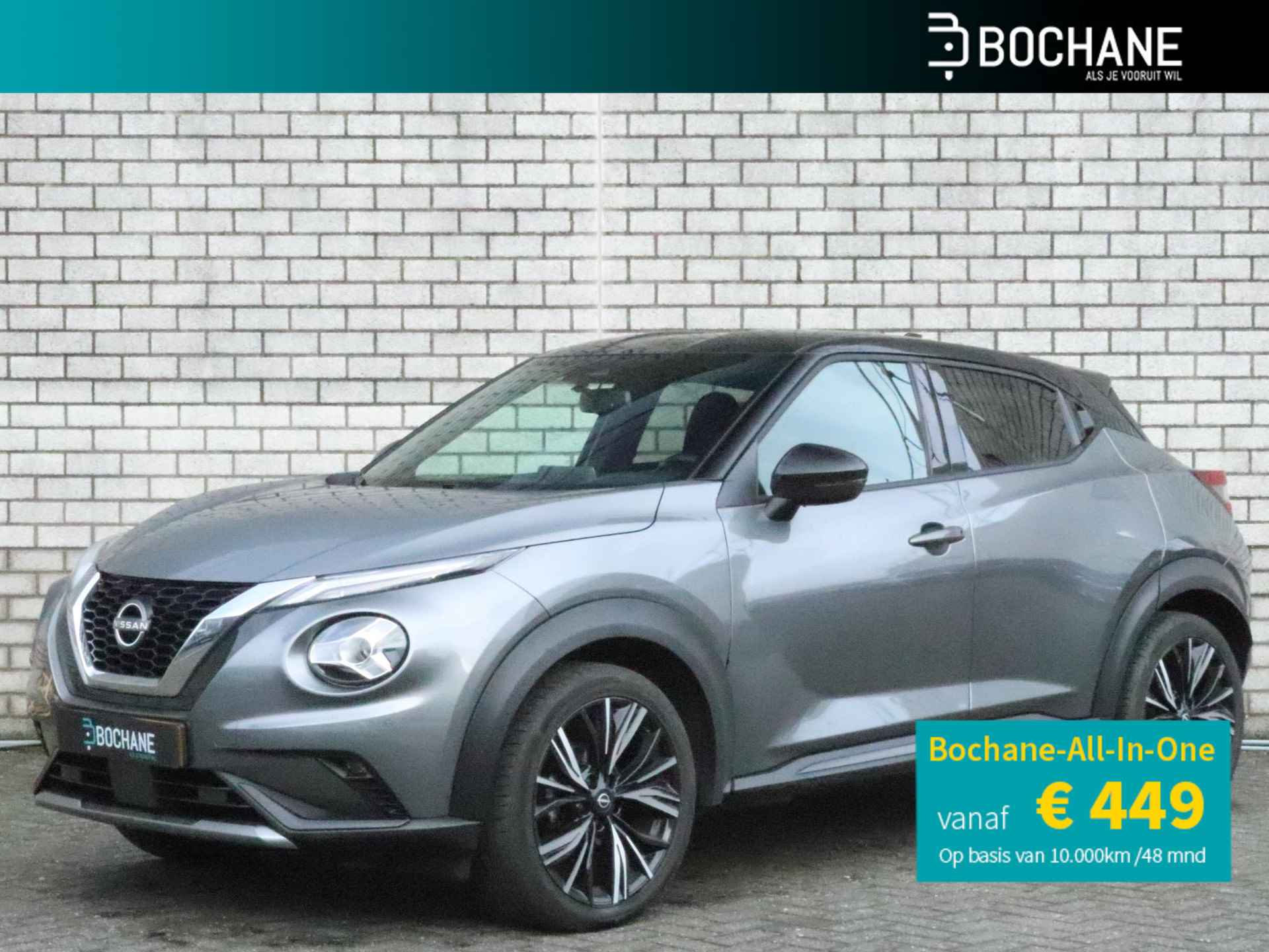 Nissan Juke 1.0 DIG-T 114 DCT7 N-Design | Automaat | Navigatie | Apple Carplay | Climate Control | Camera | Parkeersensoren | LMV 19" | Two-Tone - 1/30