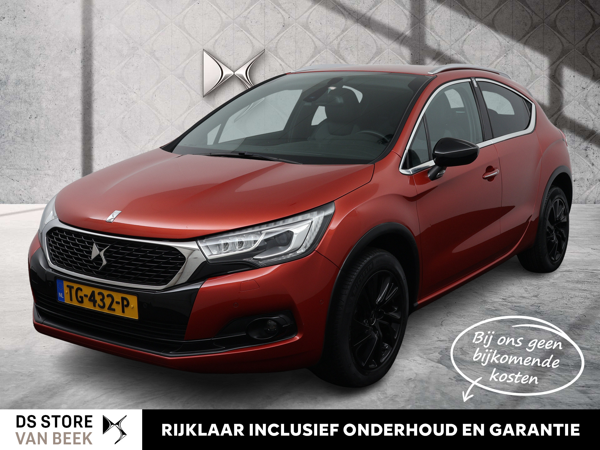 DS DS 4 Crossback PureTech 130pk Chic | RIJKLAAR | Full LED koplampen | Trekhaak |