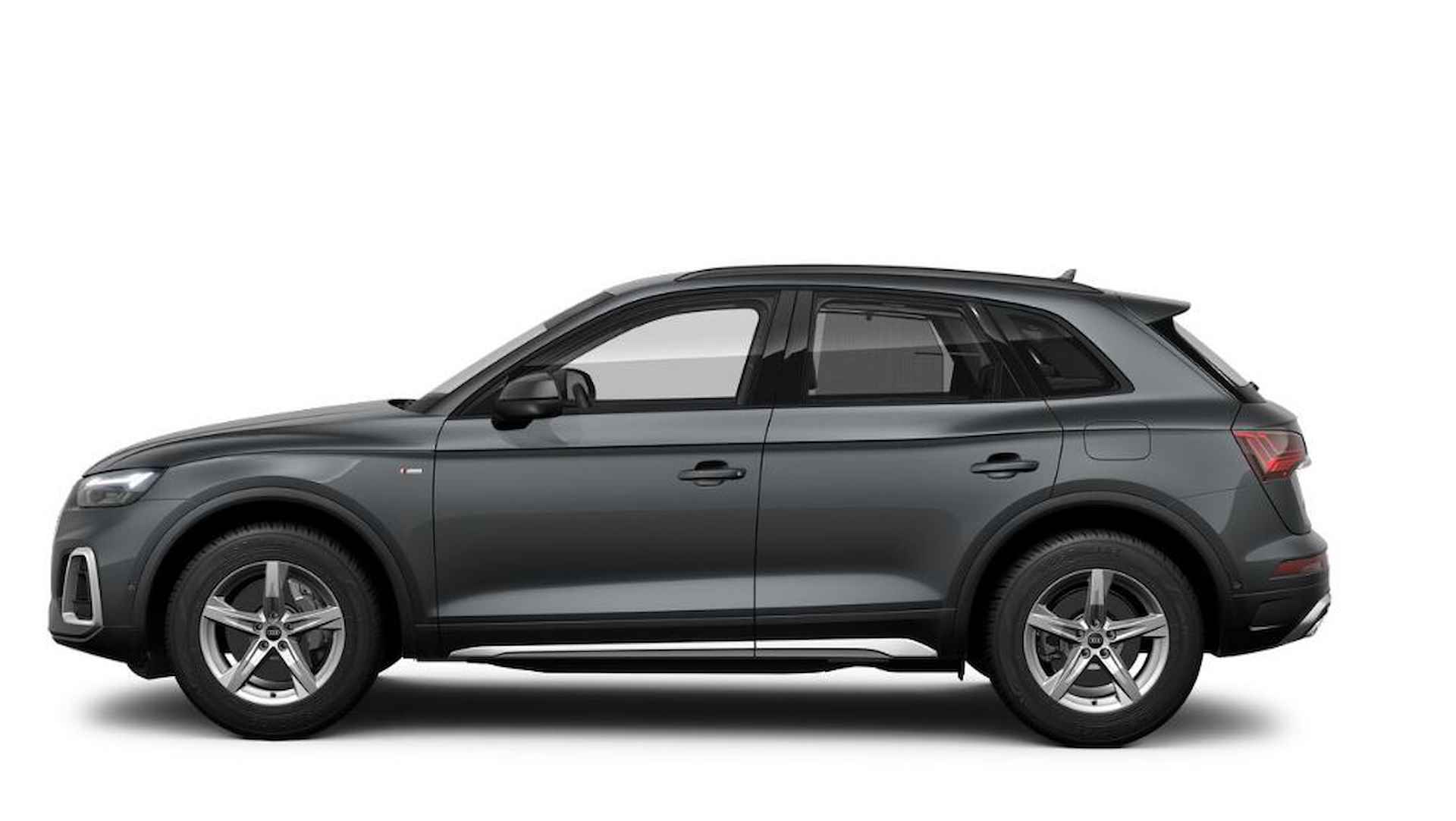 Audi Q5 50 TFSI e 299pk quattro S Line exterieur | Parking pakket | Topview Camera | Sportstoelen | Leder-alcantara | Matrix | Apple Carplay - 3/7