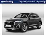 Audi Q5 50 TFSI e 299pk quattro S Line exterieur | Parking pakket | Topview Camera | Sportstoelen | Leder-alcantara | Matrix | Apple Carplay