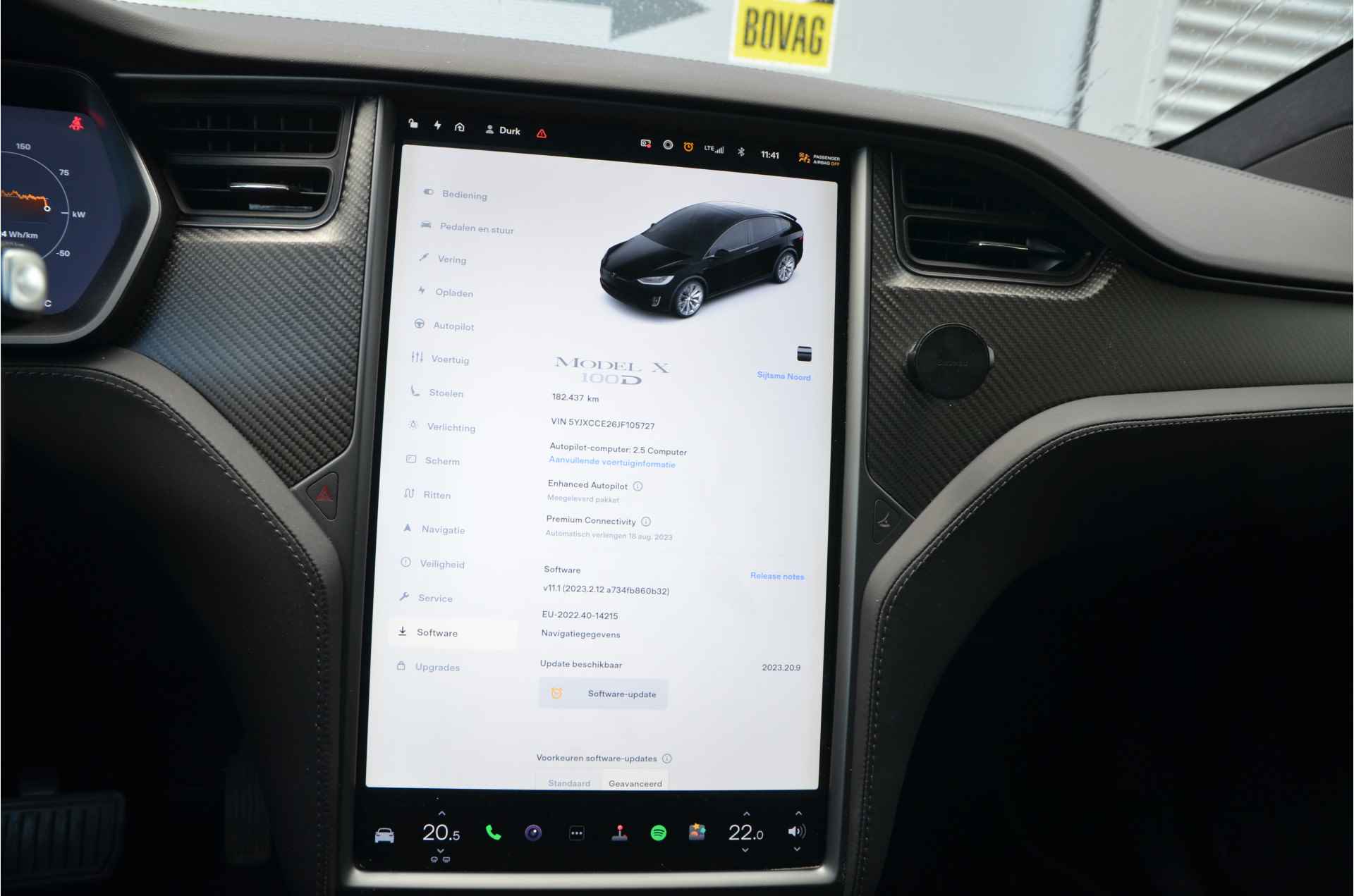 Tesla Model X 100D 6p. Enhanced AutoPilot2.5, Rijklaar prijs - 24/35