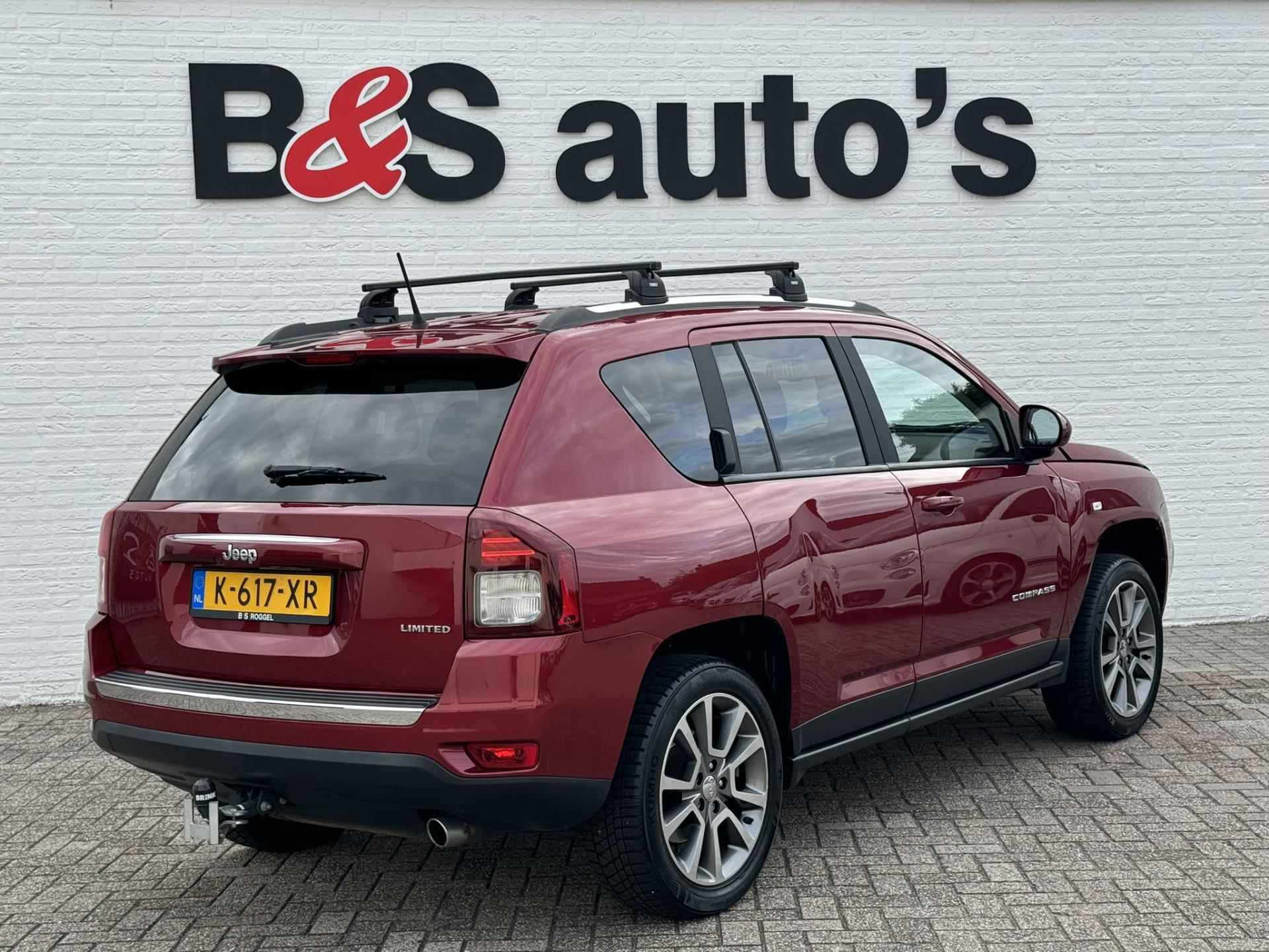 Jeep Compass 2.0 Limited Automaat LPG G3 Camera Leder Navigatie Trekhaak Dakdragers Cruise - 3/47