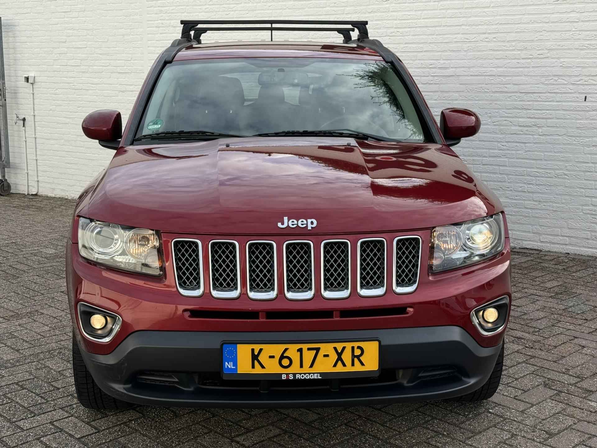 Jeep Compass 2.0 Limited Automaat LPG G3 Camera Leder Navigatie Trekhaak Dakdragers Cruise - 11/47