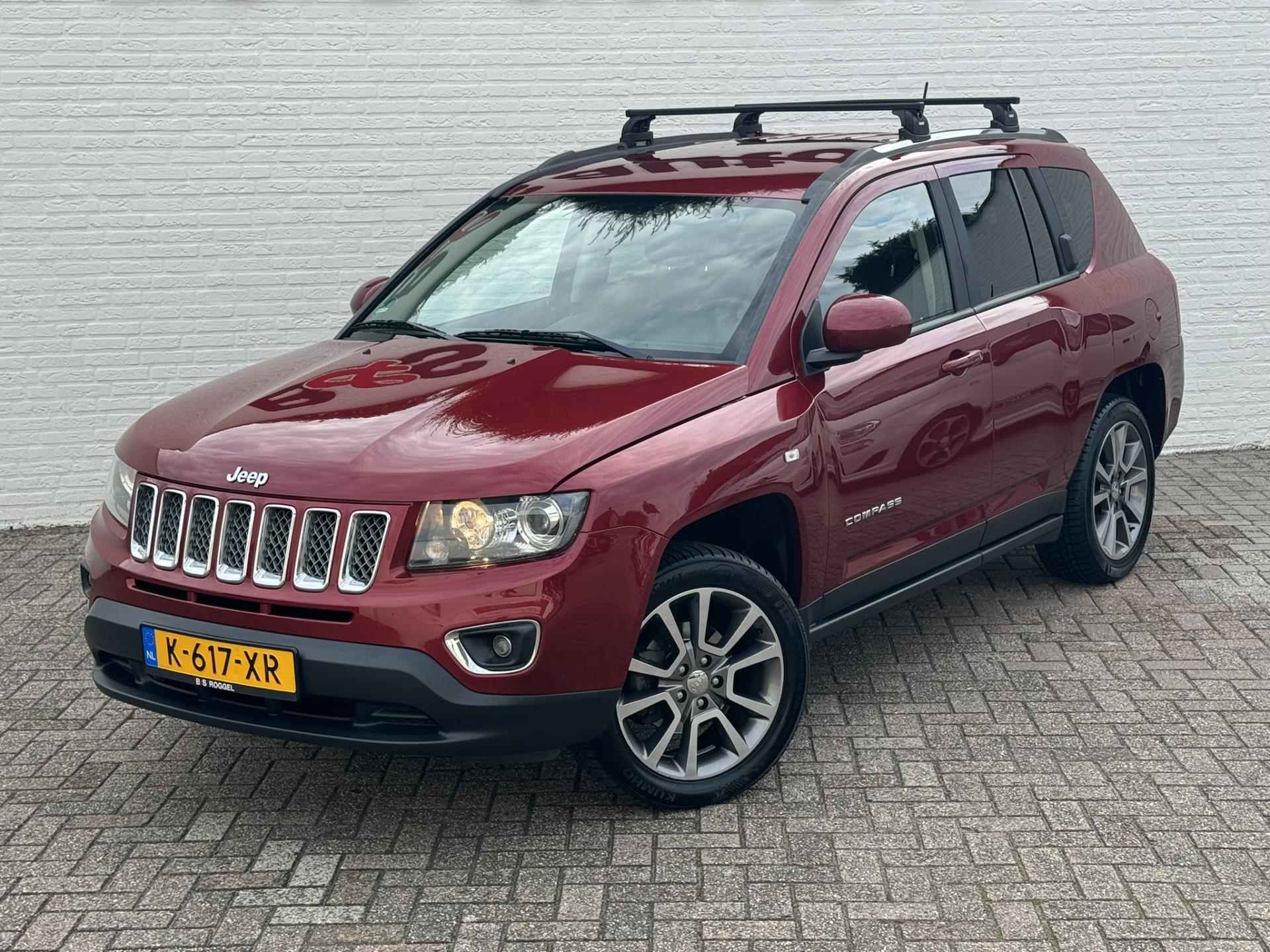 Jeep Compass 2.0 Limited Automaat LPG G3 Camera Leder Navigatie Trekhaak Dakdragers Cruise - 12/47