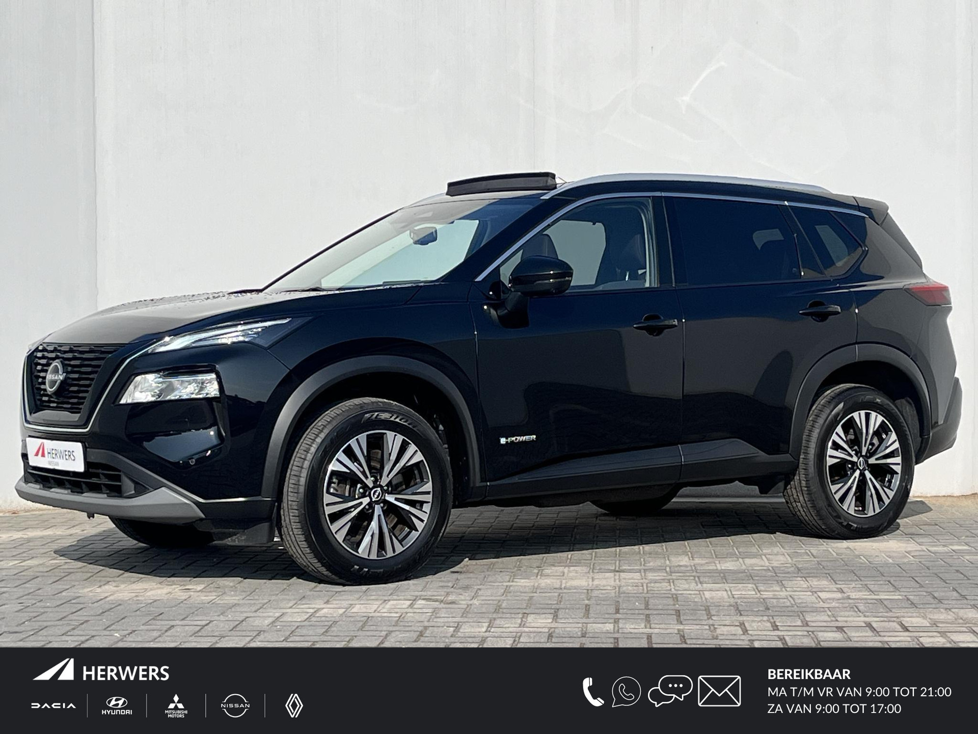 Nissan X-Trail 1.5 e-Power N-Connecta Automaat / Schuif-/kanteldak / Pro pilot (Adaptieve cruise control, dodehoekdetectie& actieve rijbaanassistentie) / 360* Camera / Keyless