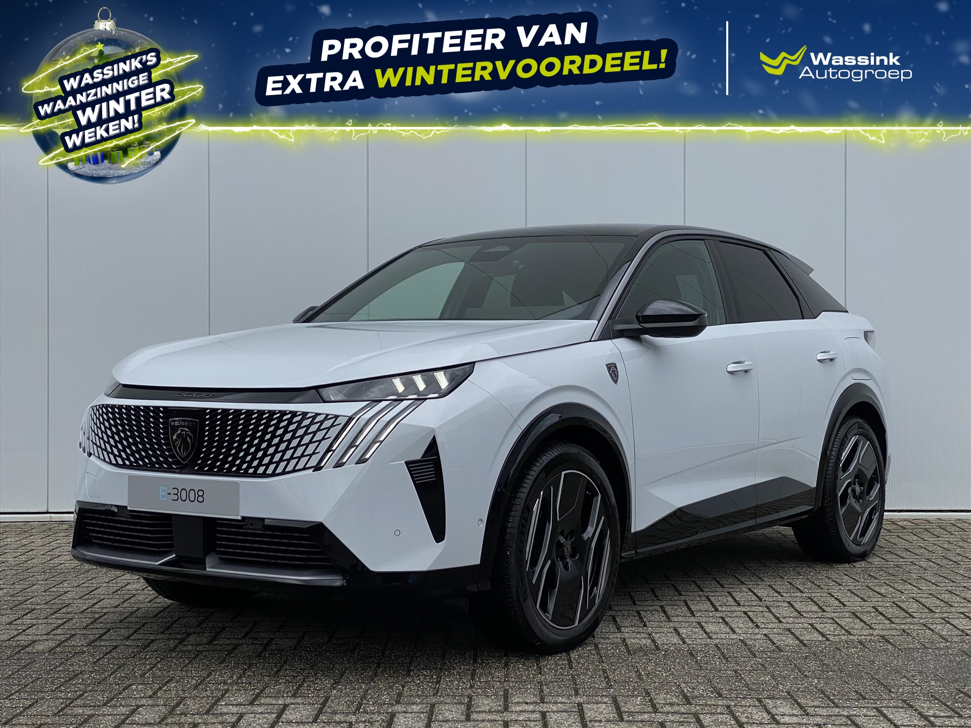 Peugeot 3008 New GT EV 73 kWh 210 | Volledig elektrisch tot 680 km range |  Nu in de showroom! |