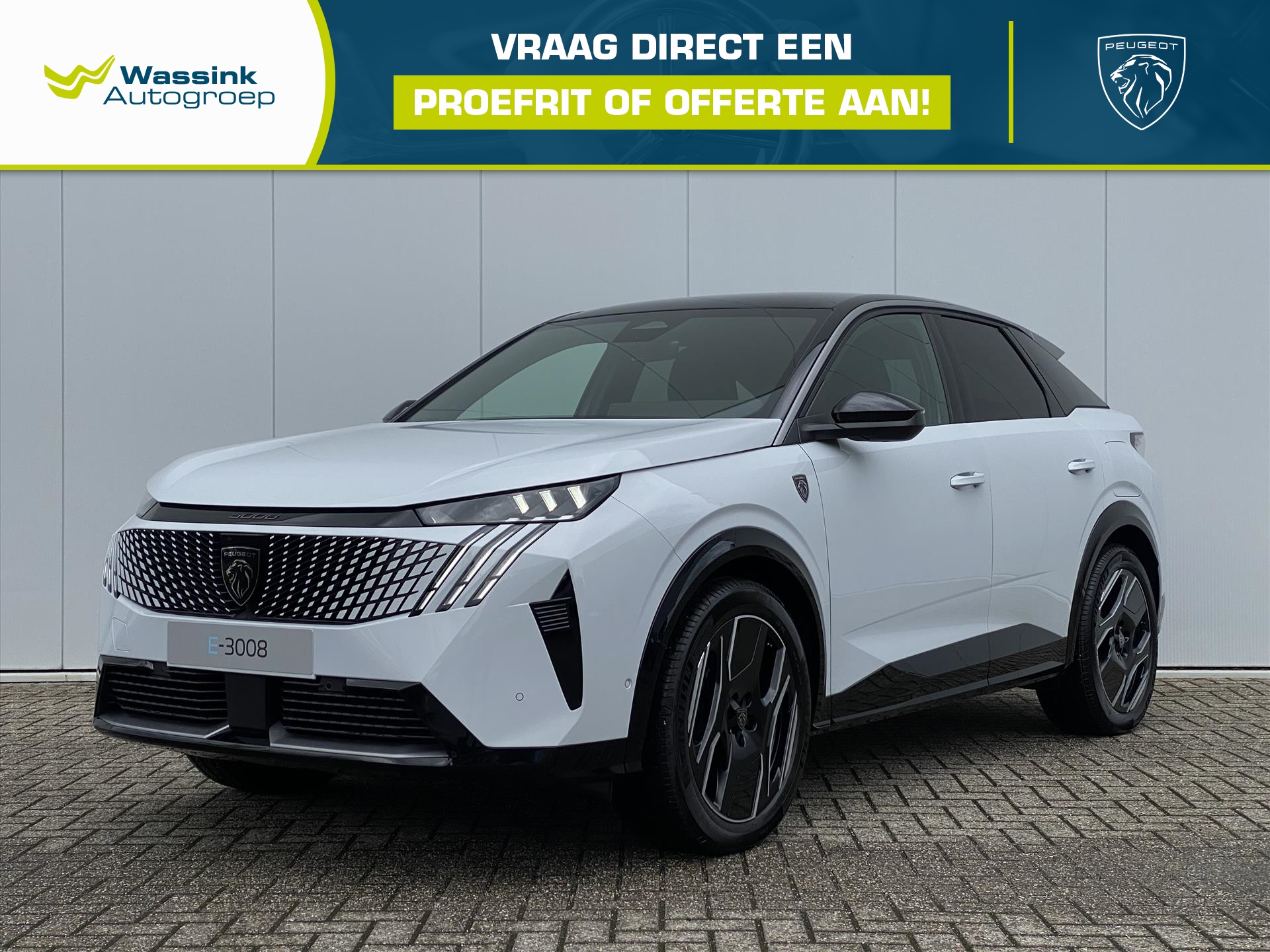 Peugeot 3008 New GT EV 73 kWh 210 | Volledig elektrisch tot 680 km range |  Nu in de showroom! |