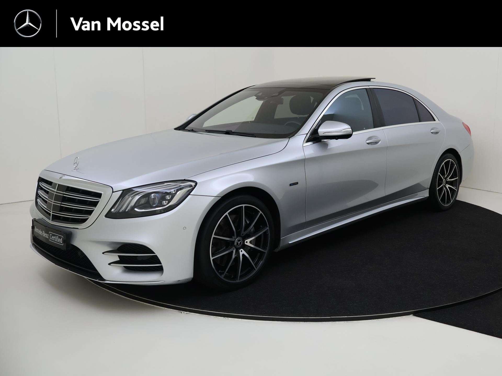 Mercedes-Benz S-klasse 560 e Lang Premium Plus /AMG /Panoramadak /Burmester /Rijassistentiepakket /HUD /360 Camera