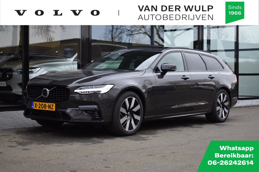 Volvo V90 T8 455PK AWD Ultimate Dark | 360 Camera | Extra getint glas bij viaBOVAG.nl