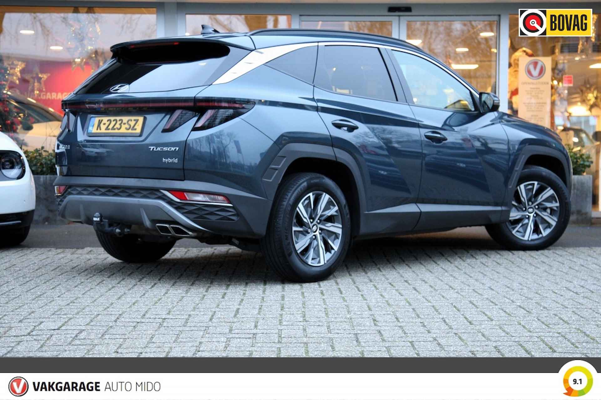 Hyundai Tucson 1.6 T-GDI HEV Comfort Smart Automaat -1e eigenaar- -Trekhaak- - 8/46