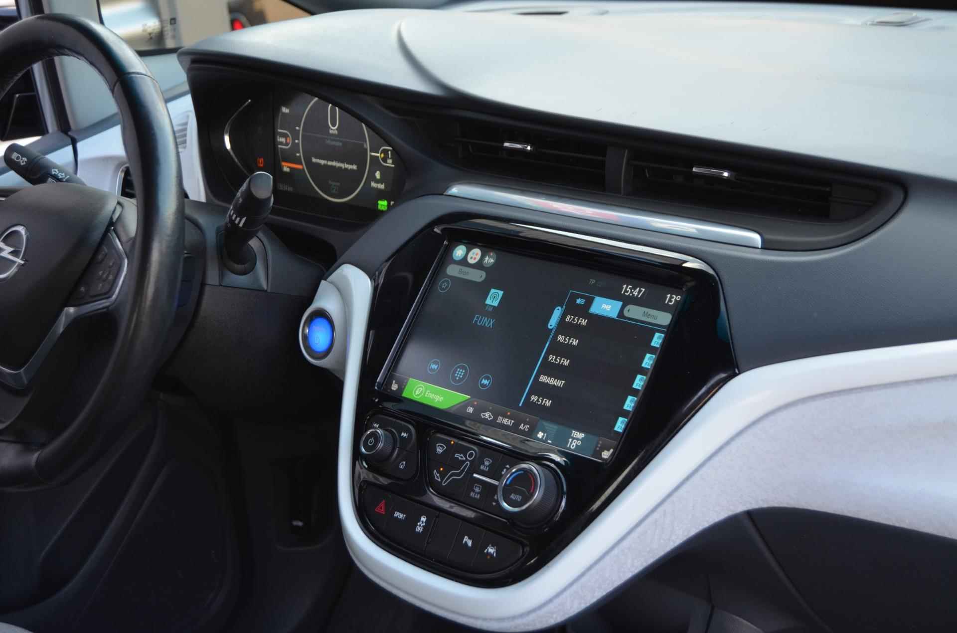 Opel Ampera-e Business executive 60 kWh|LED|AUTOMAAT|PDC V+A|STUUR +STOELVERW.|CARPLAY|CRUISE|CLIMA|NAP - 18/41