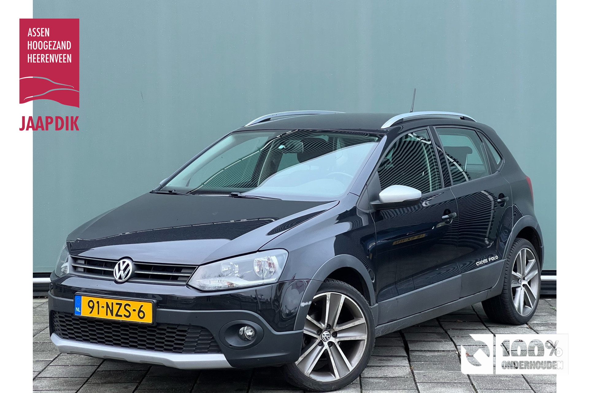 Volkswagen Polo BWJ 2011 | 1.4-16V 86PK Cross | CLIMATIC | NAVI | SPORTSTOELEN \ EL RAMEN | CRUISE | LEDEREN STUUR |