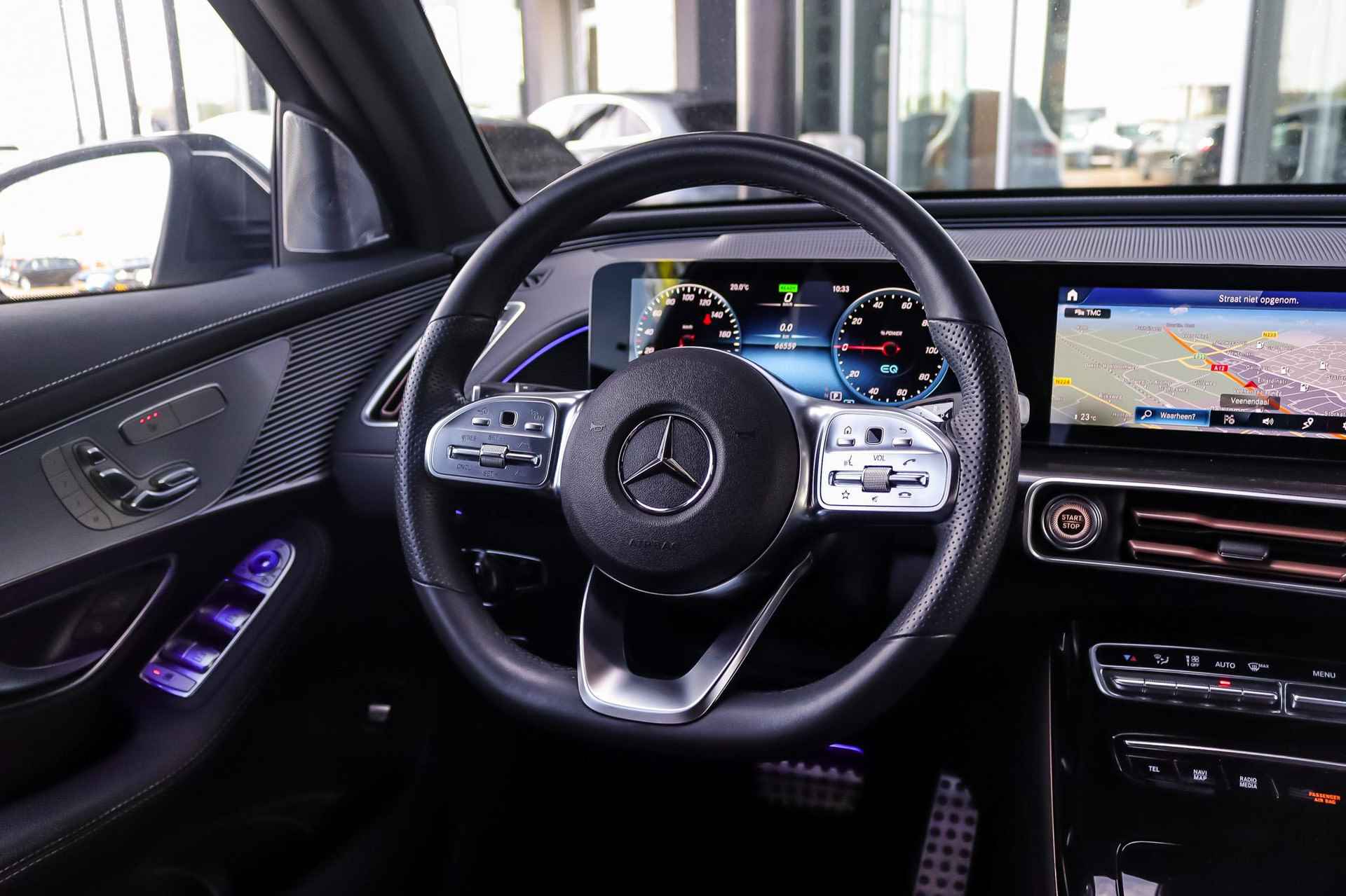 Mercedes-Benz EQC EQC 400 4MATIC Business Solution AMG | Corporate Pakket | Burmester Audio | Head-Up | Schuifdak | Distronic | 360° Camera | Multibeam LED | Sfeerverlichting - 25/42