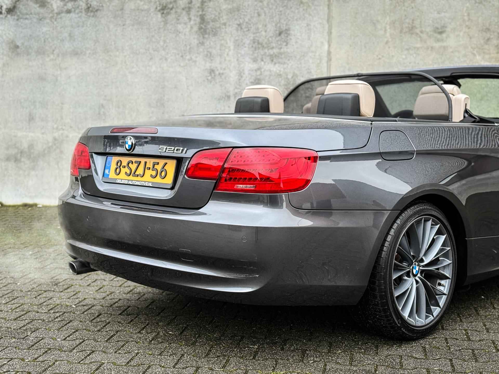 BMW 3-serie Cabrio 320i High Executive | Org. NL! | Clima | Cruise | Navi | Leder | Xenon | Metalic | PDC | - 4/46