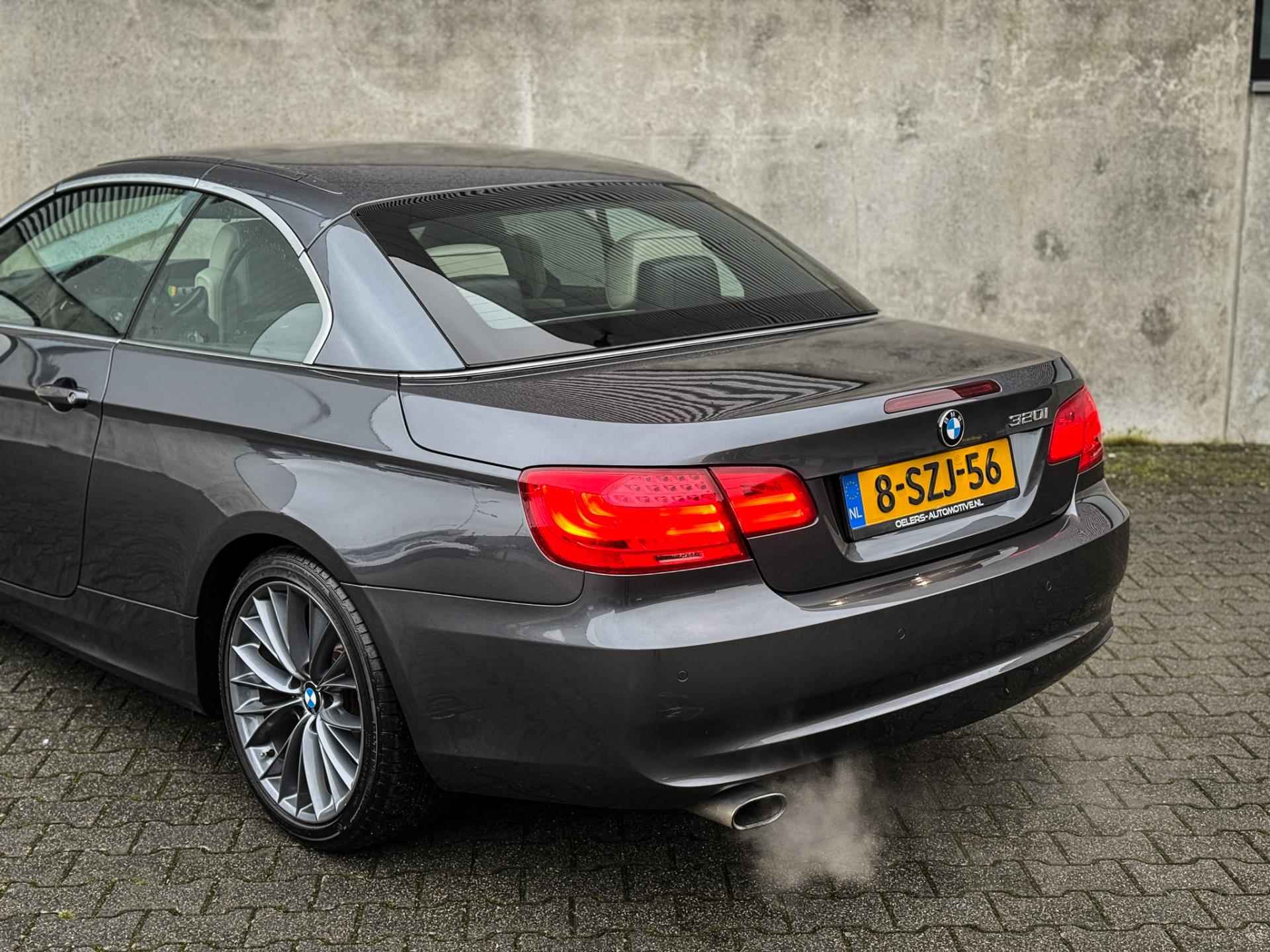 BMW 3-serie Cabrio 320i High Executive | Org. NL! | Clima | Cruise | Navi | Leder | Xenon | Metalic | PDC | - 8/46