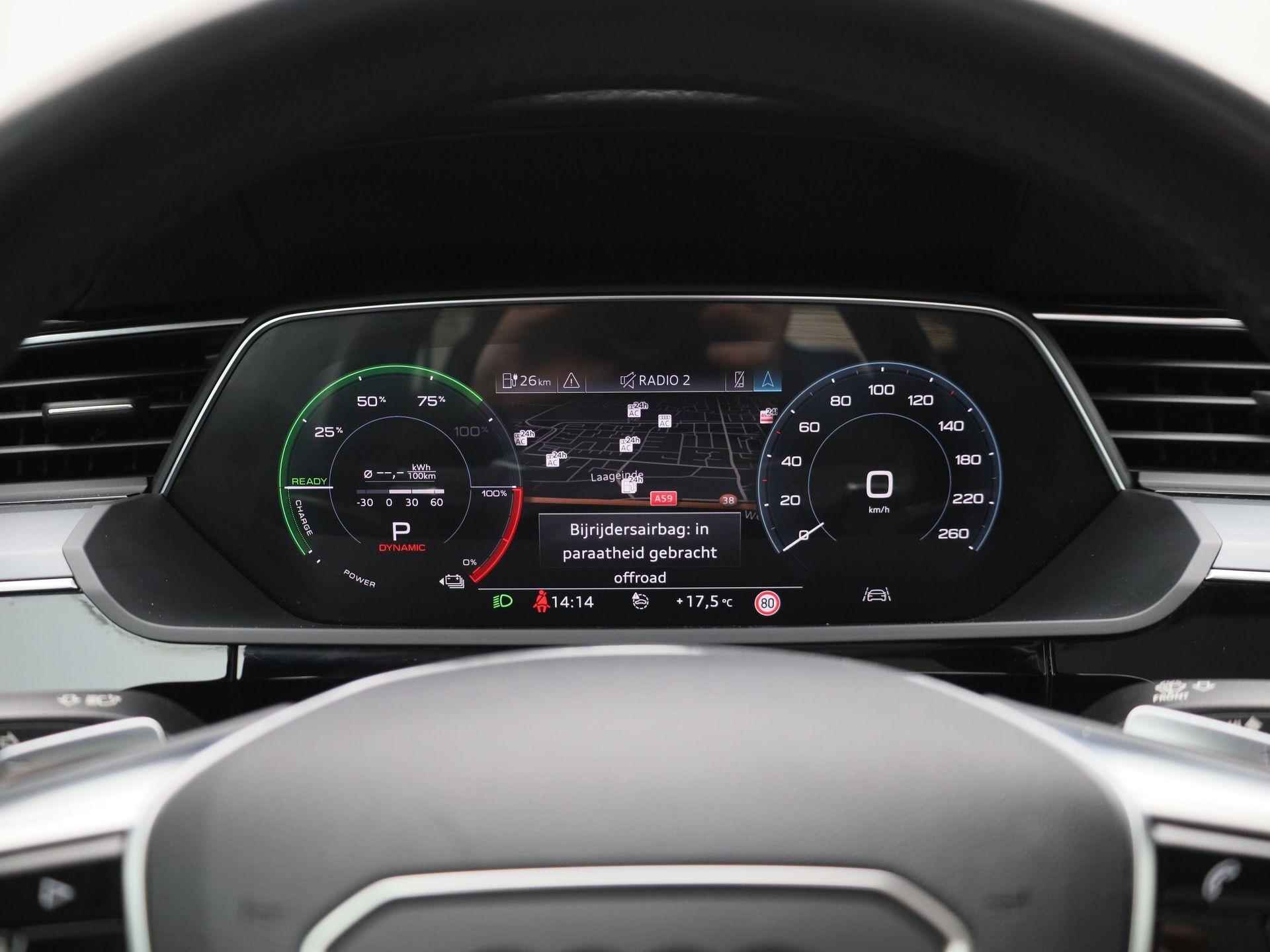 Audi e-tron e-tron 50 quattro Launch edition plus 71 kWh | BTW AUTO | LEER | PANO-SCHUIFDAK | STOELVERWARMING | NAVIGATIE - 18/51